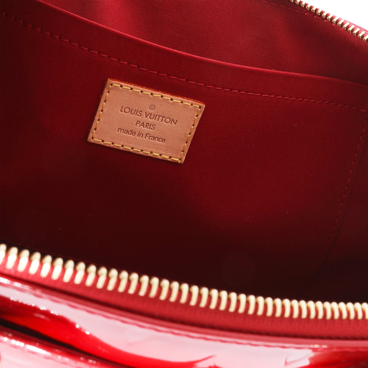 Louis Vuitton Louis Vuitton Red Monogram Vernis Rosewood Avenue