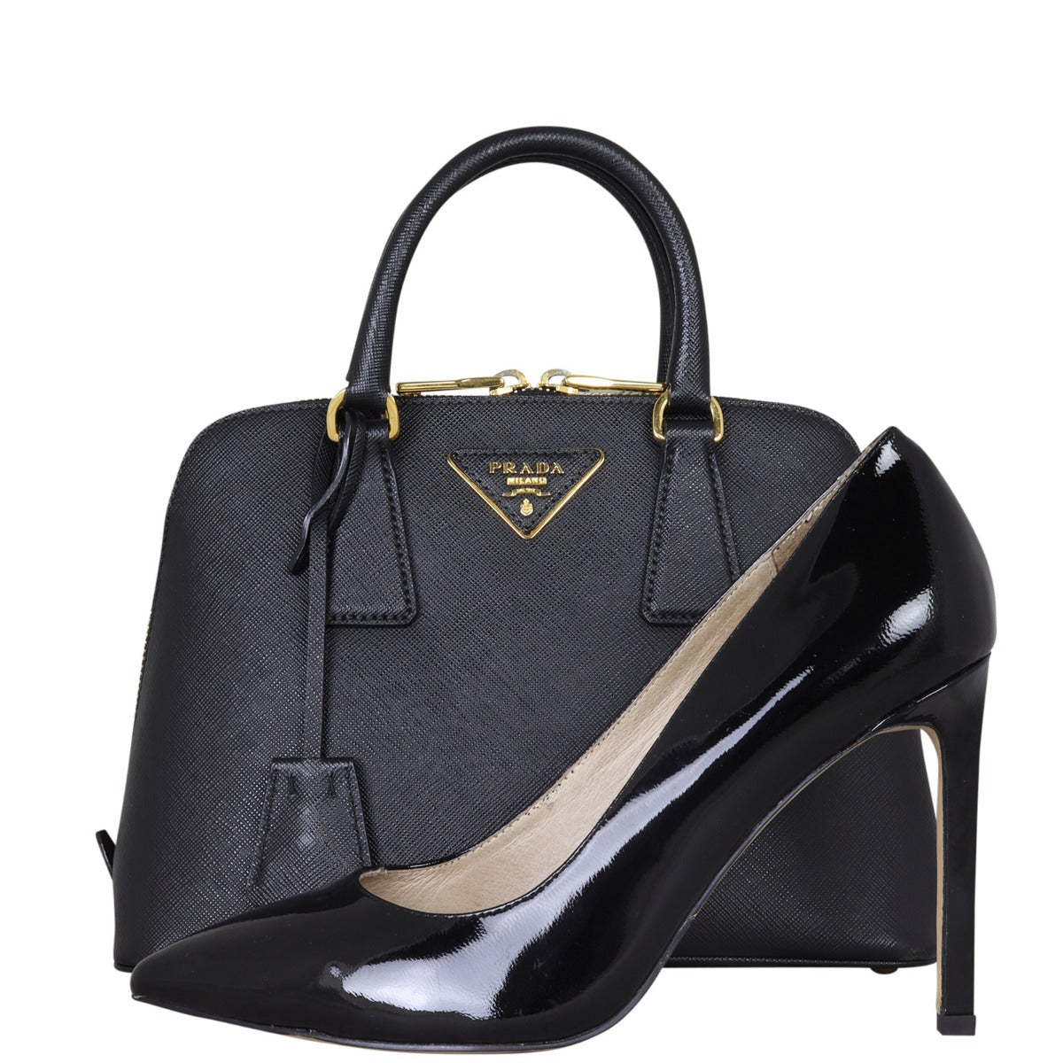 Prada Saffiano Lux Promenade Mini
