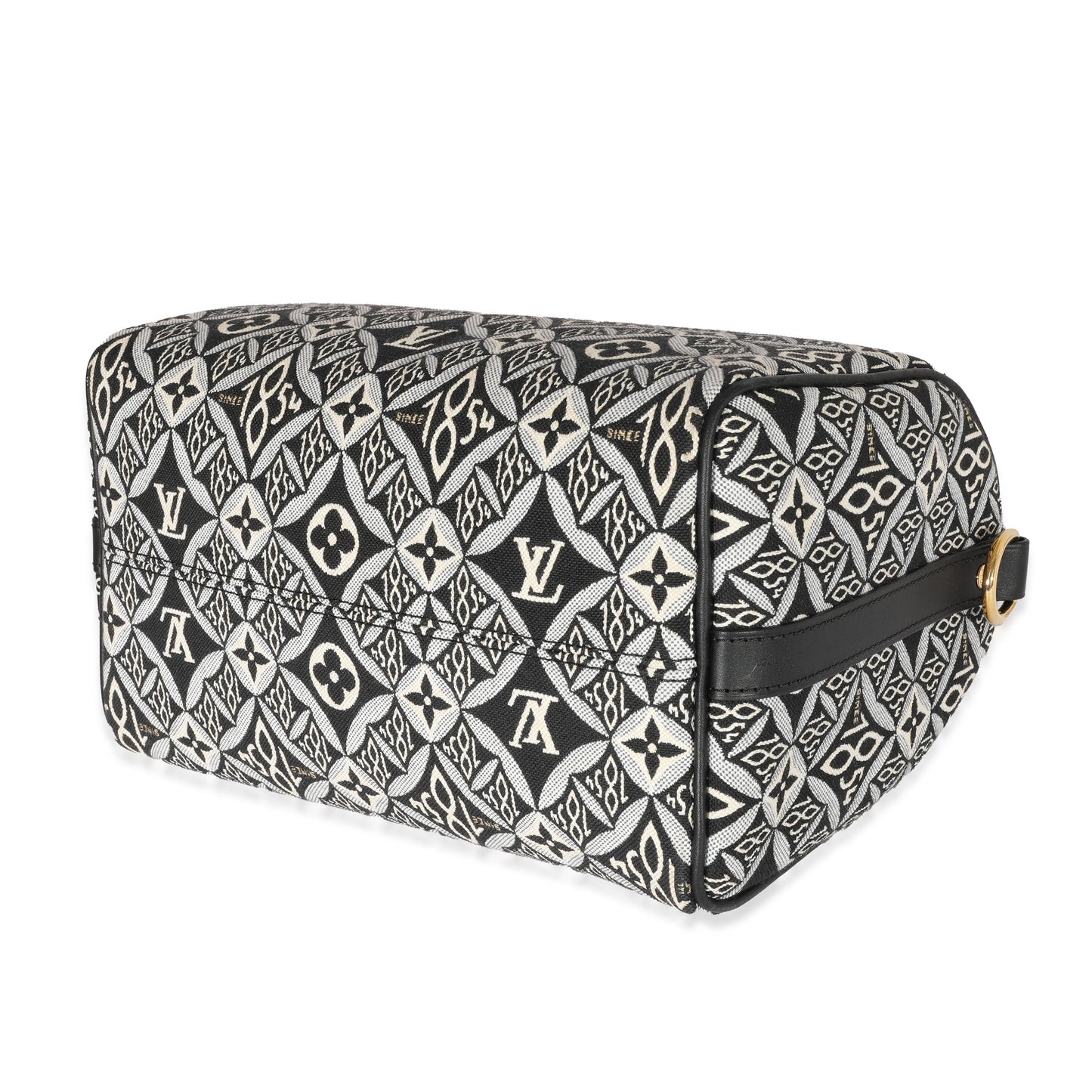 Louis Vuitton Louis Vuitton Grey Jacquard Since 1854 Speedy Bandouliere 25