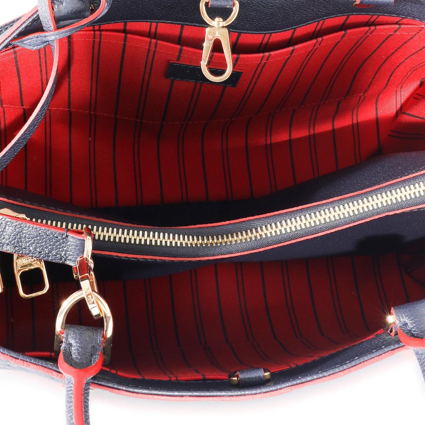 Louis Vuitton Louis Vuitton Marine Rouge Empreinte Montaigne MM