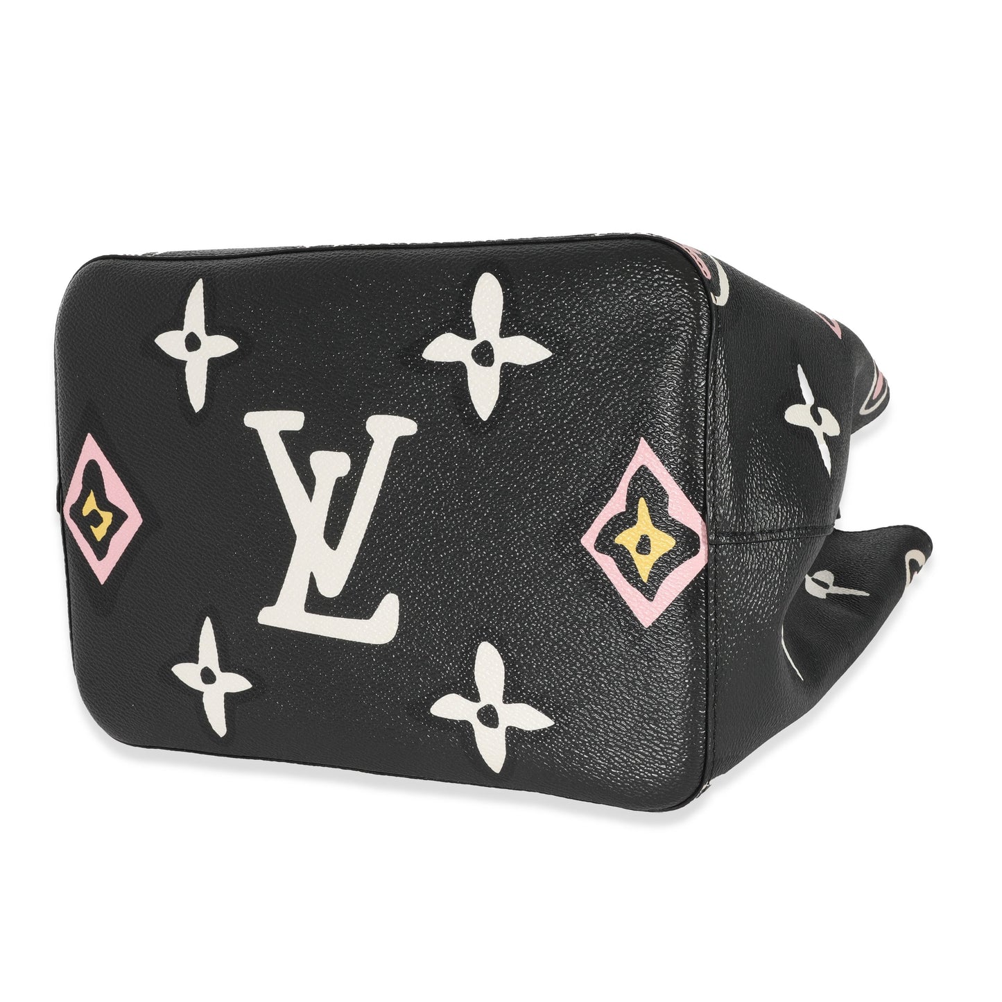 Louis Vuitton Louis Vuitton Black Giant Monogram Canvas Wild At Heart NeoNoe MM