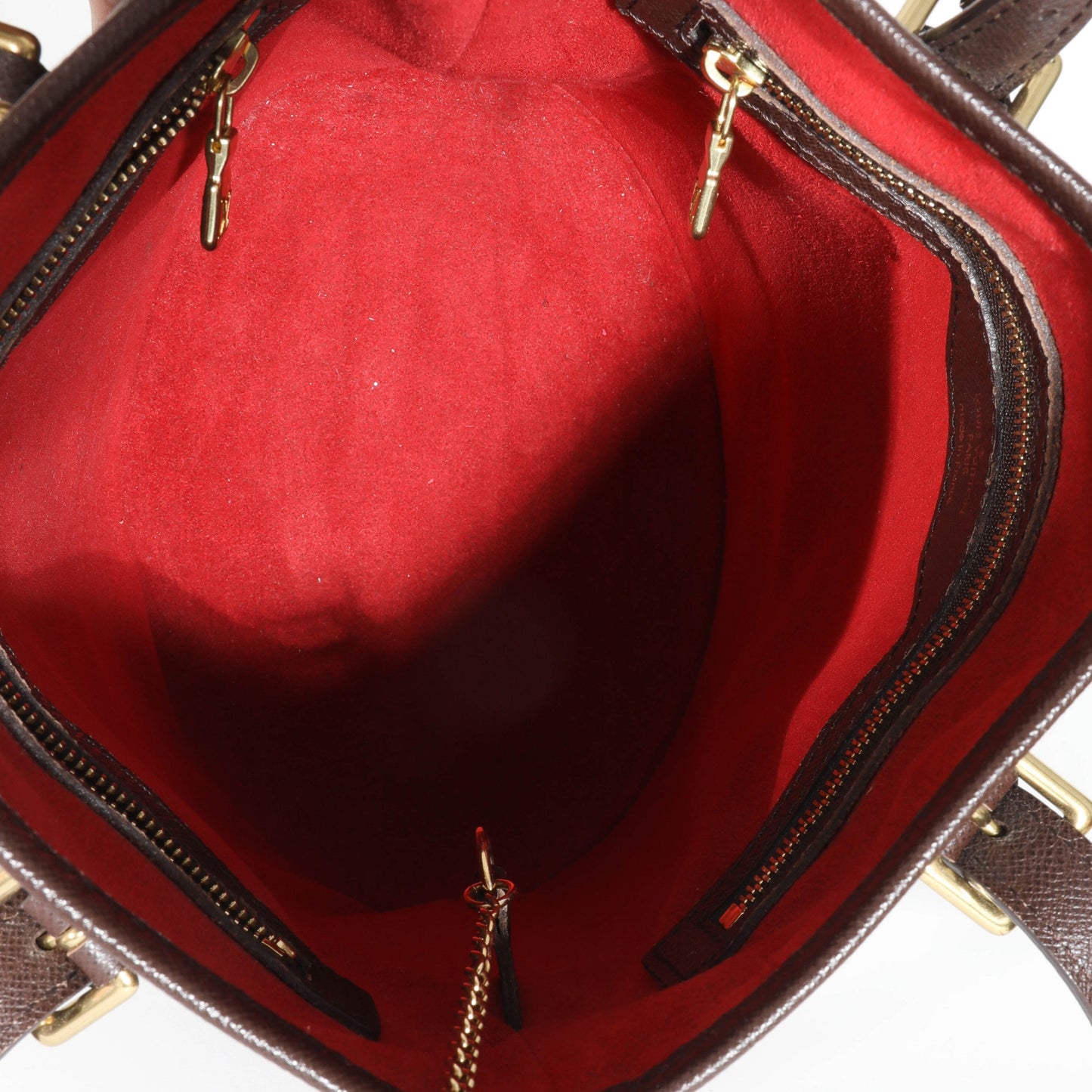 Louis Vuitton Louis Vuitton Damier Ebene Canvas Marais Bucket 23