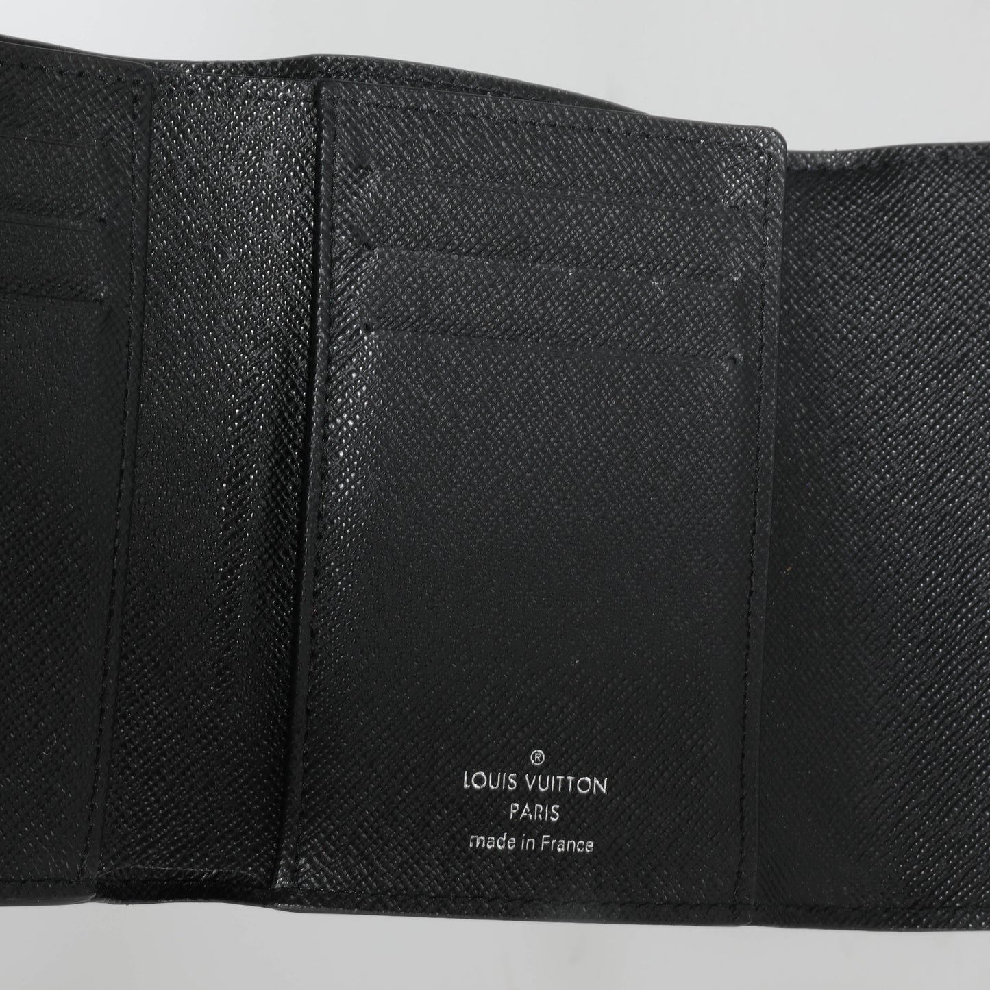 Louis Vuitton Louis Vuitton Black Epi Twist Compact Wallet