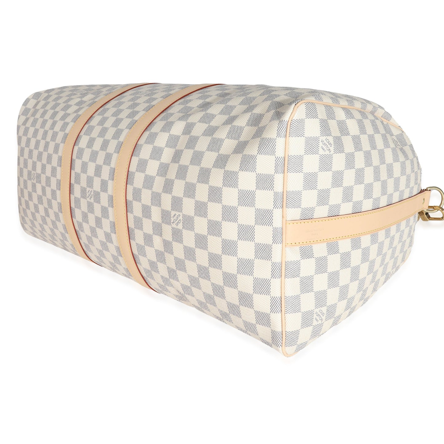 Louis Vuitton Louis Vuitton Damier Azur Canvas Keepall Bandoulière 55