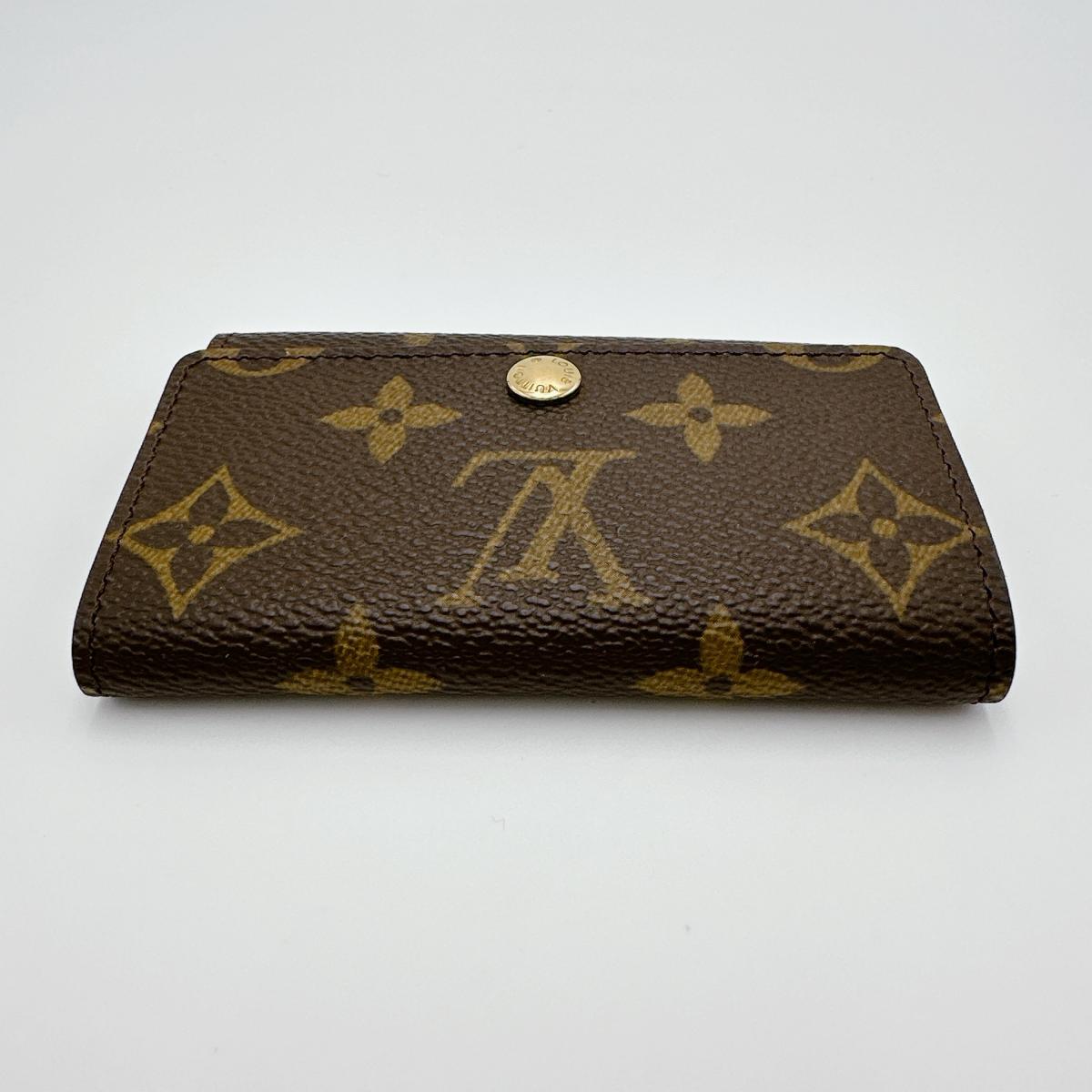 LOUIS VUITTON Key case Key holder M62630 Monogram canvas Brown Key case Key holder for 6 pieces Monogram Multicles6 unisex(Unisex)