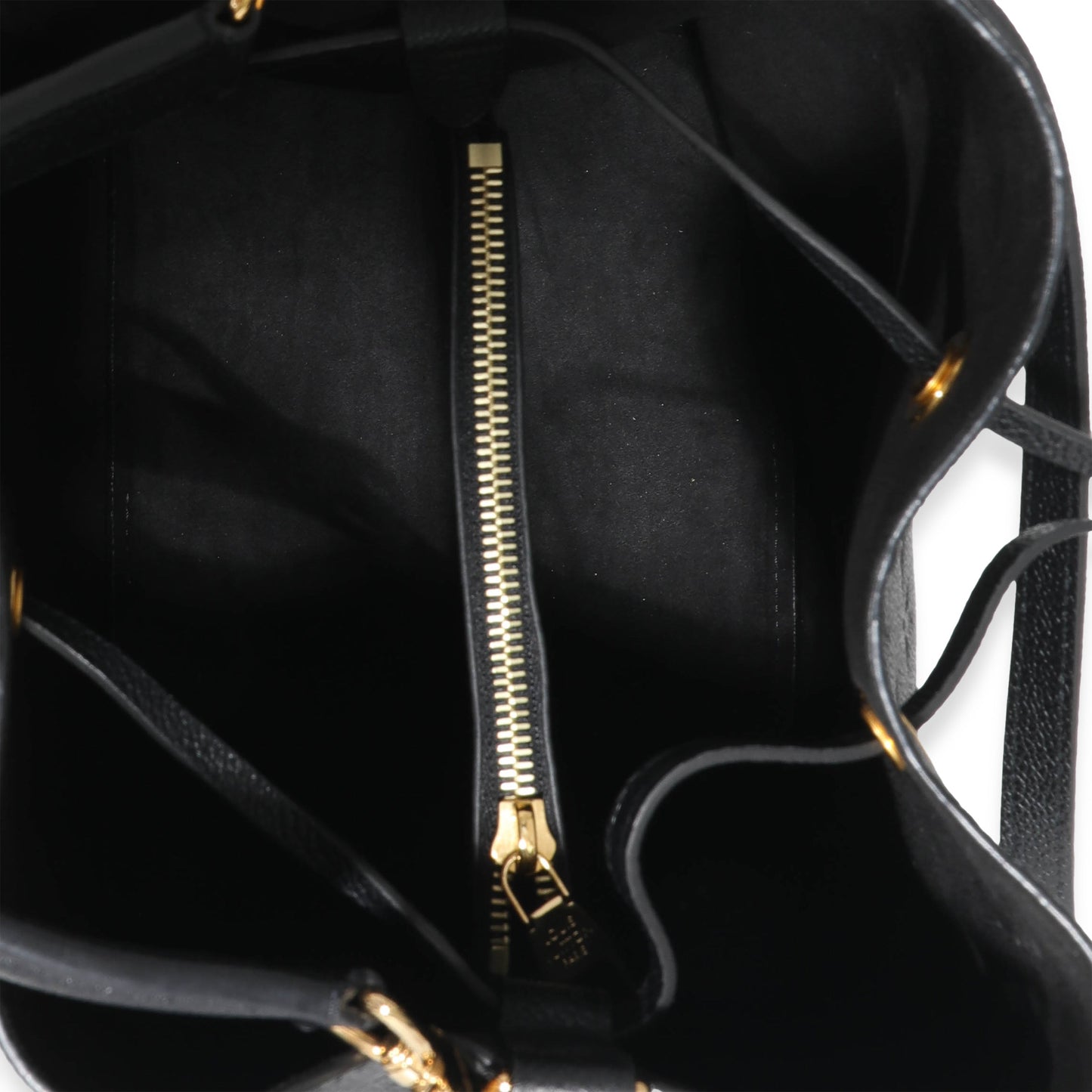 Louis Vuitton Louis Vuitton Black Monogram Empreinte NéoNoé MM
