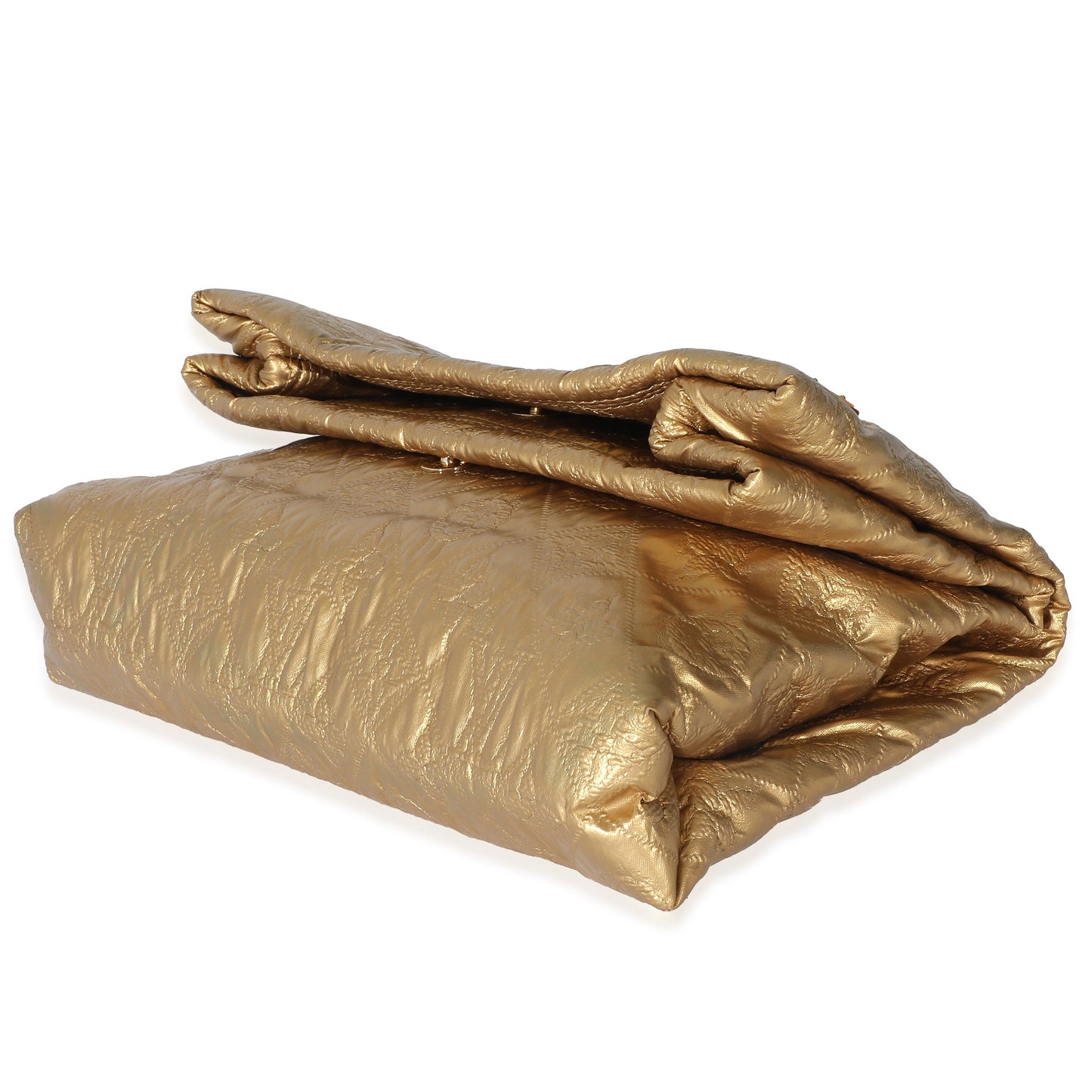 Louis Vuitton Louis Vuitton Gold Jacquard Quilted Monogram Limelight PM Clutch