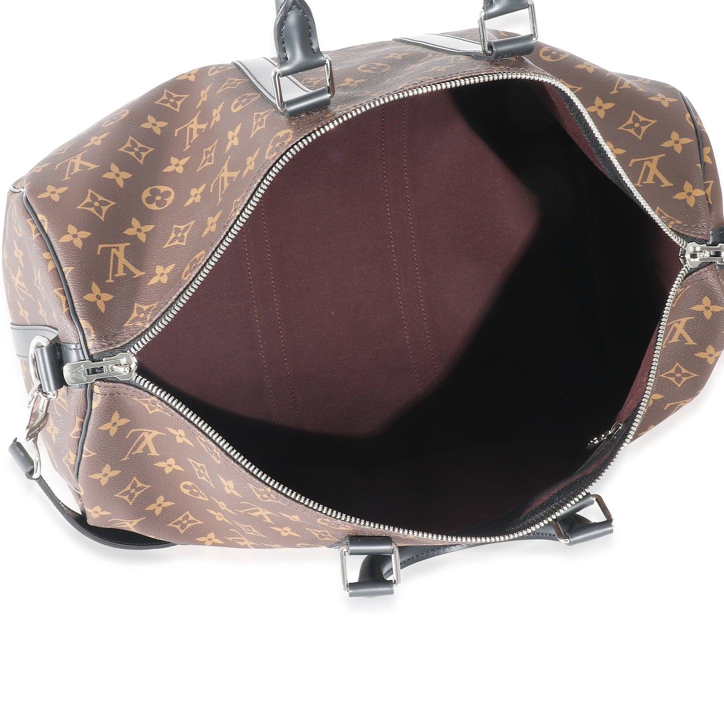 Louis Vuitton Louis Vuitton Monogram Macassar Canvas Keepall Bandoulière 45
