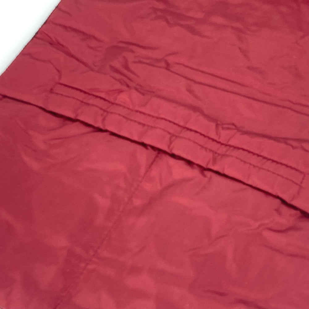 PRADA Scarf Nylon Red Sports logo unisex(Unisex)