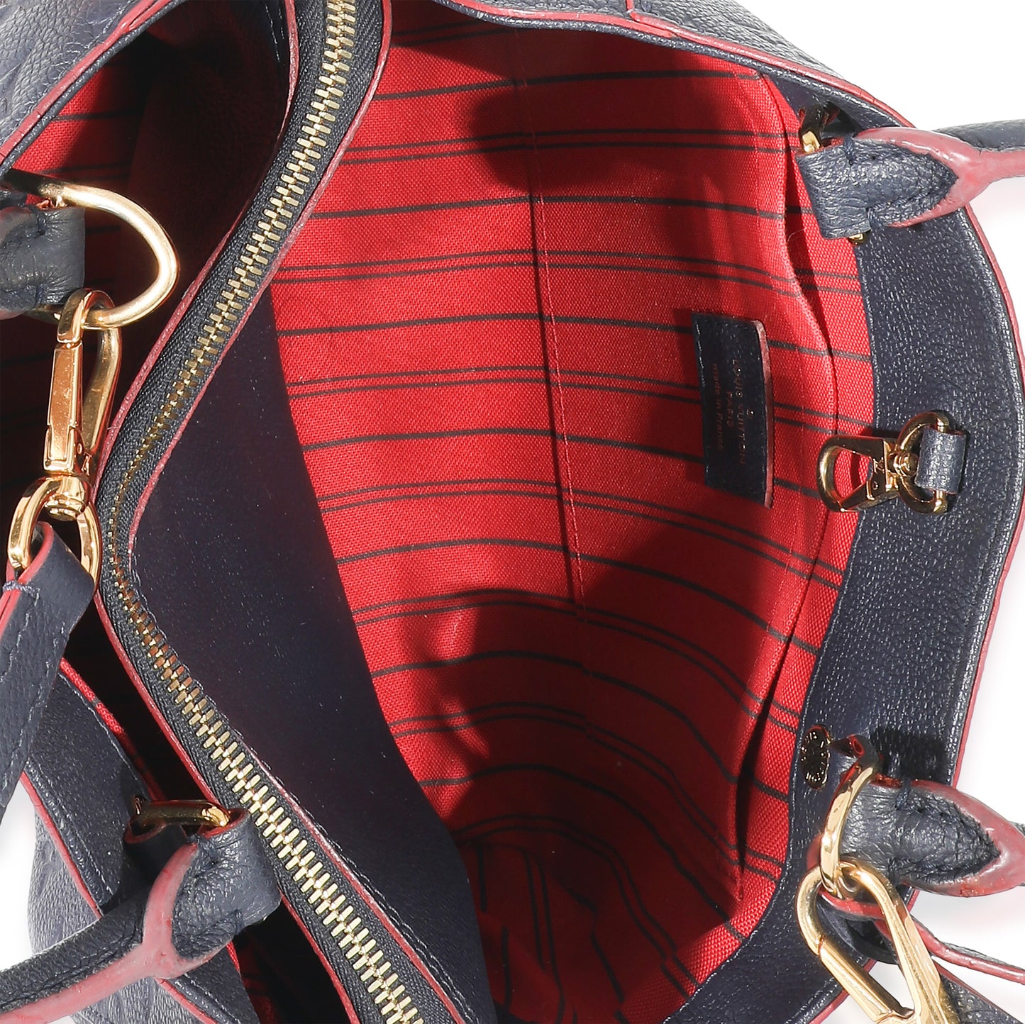 Louis Vuitton Louis Vuitton Marine Rouge Monogram Empreinte Montaigne BB