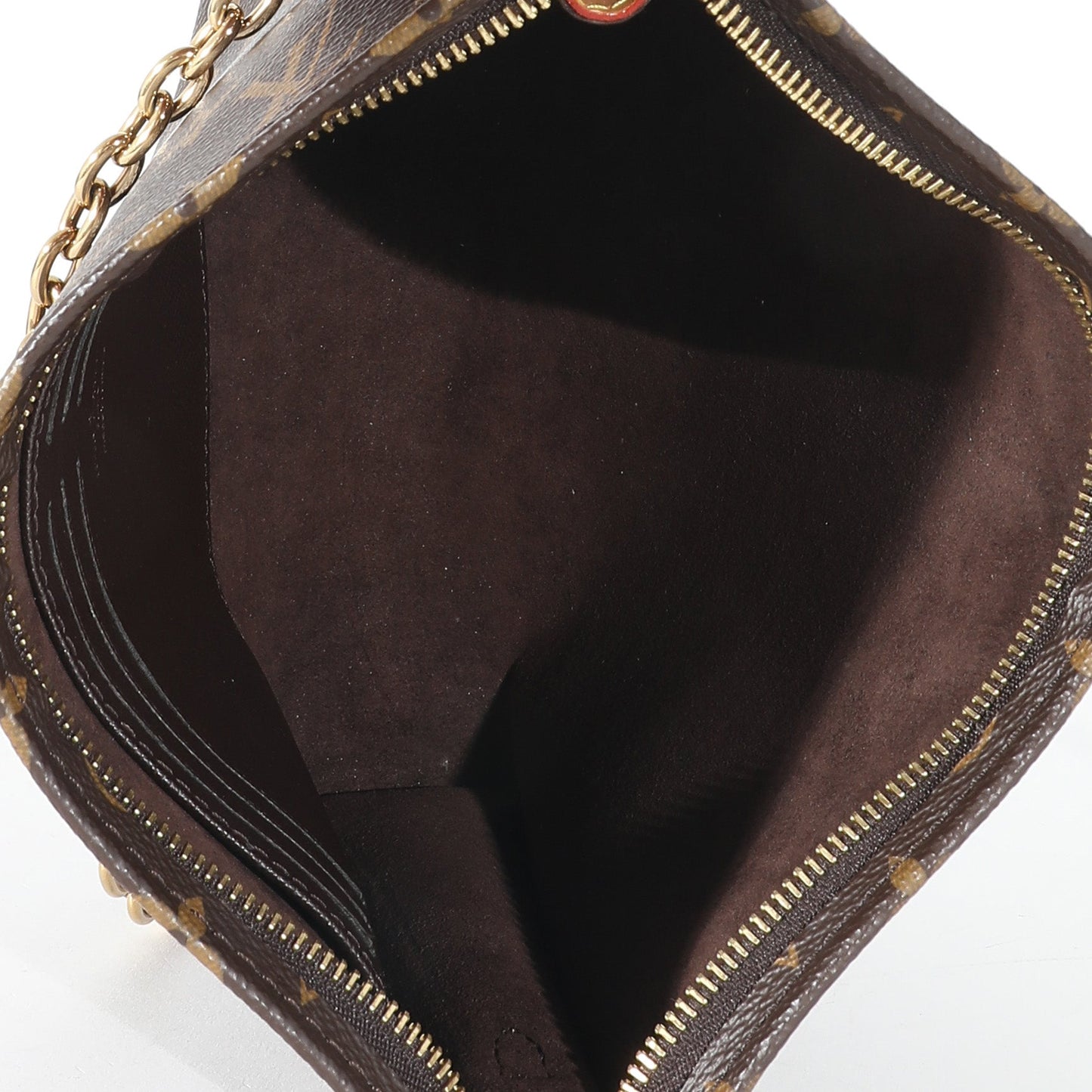 Louis Vuitton Louis Vuitton Monogram Canvas Toiletry Pouch On Chain
