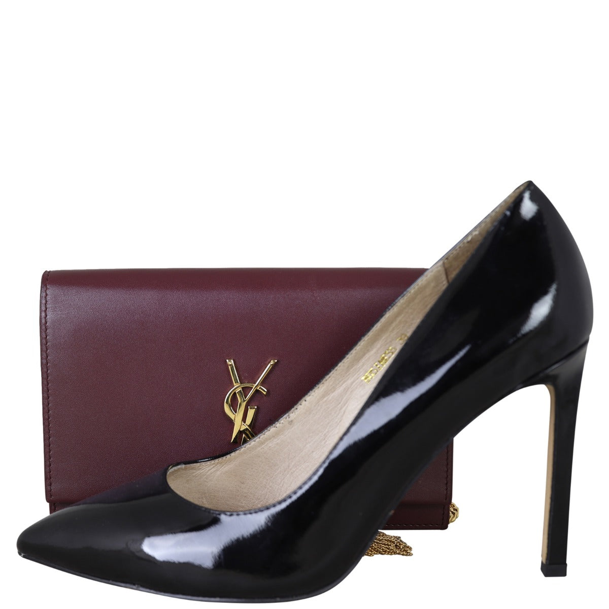Saint Laurent Kate Tassel Chain Wallet
