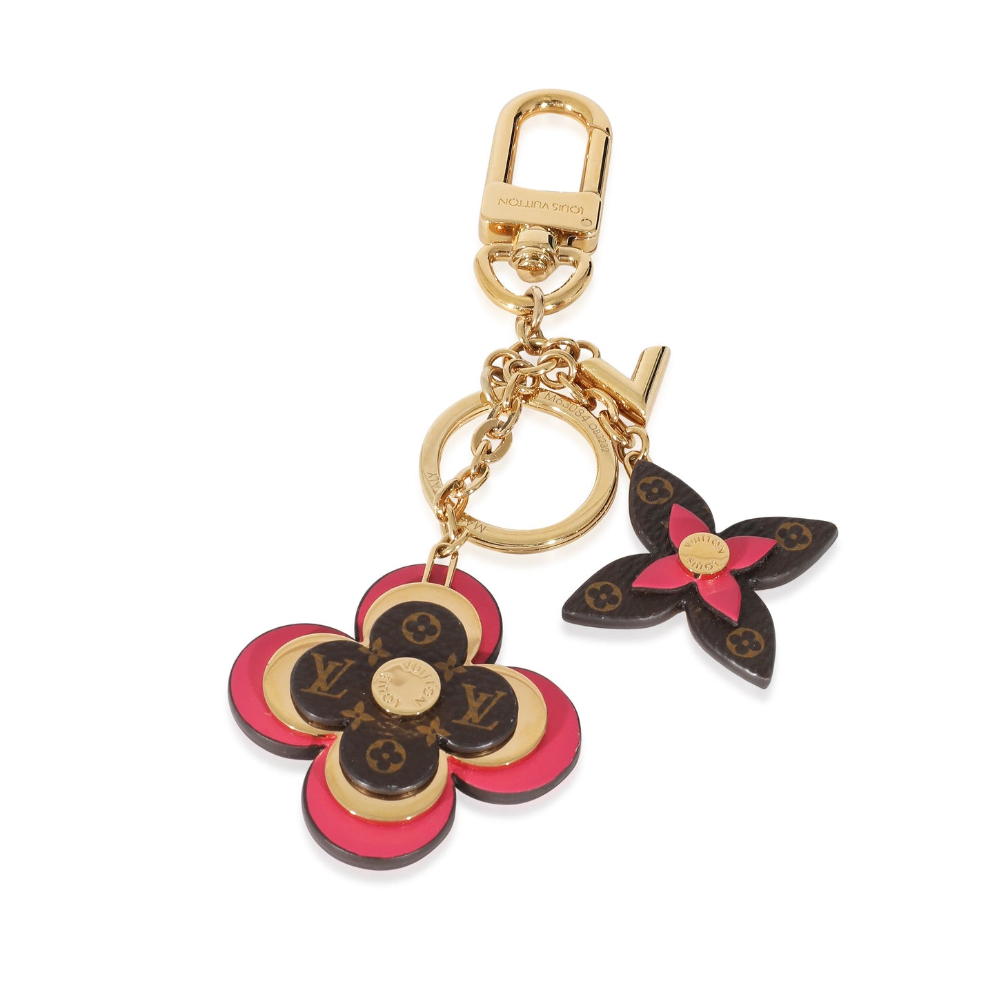 Louis Vuitton Louis Vuitton Metal Canvas Blooming Flowers Bag Charm