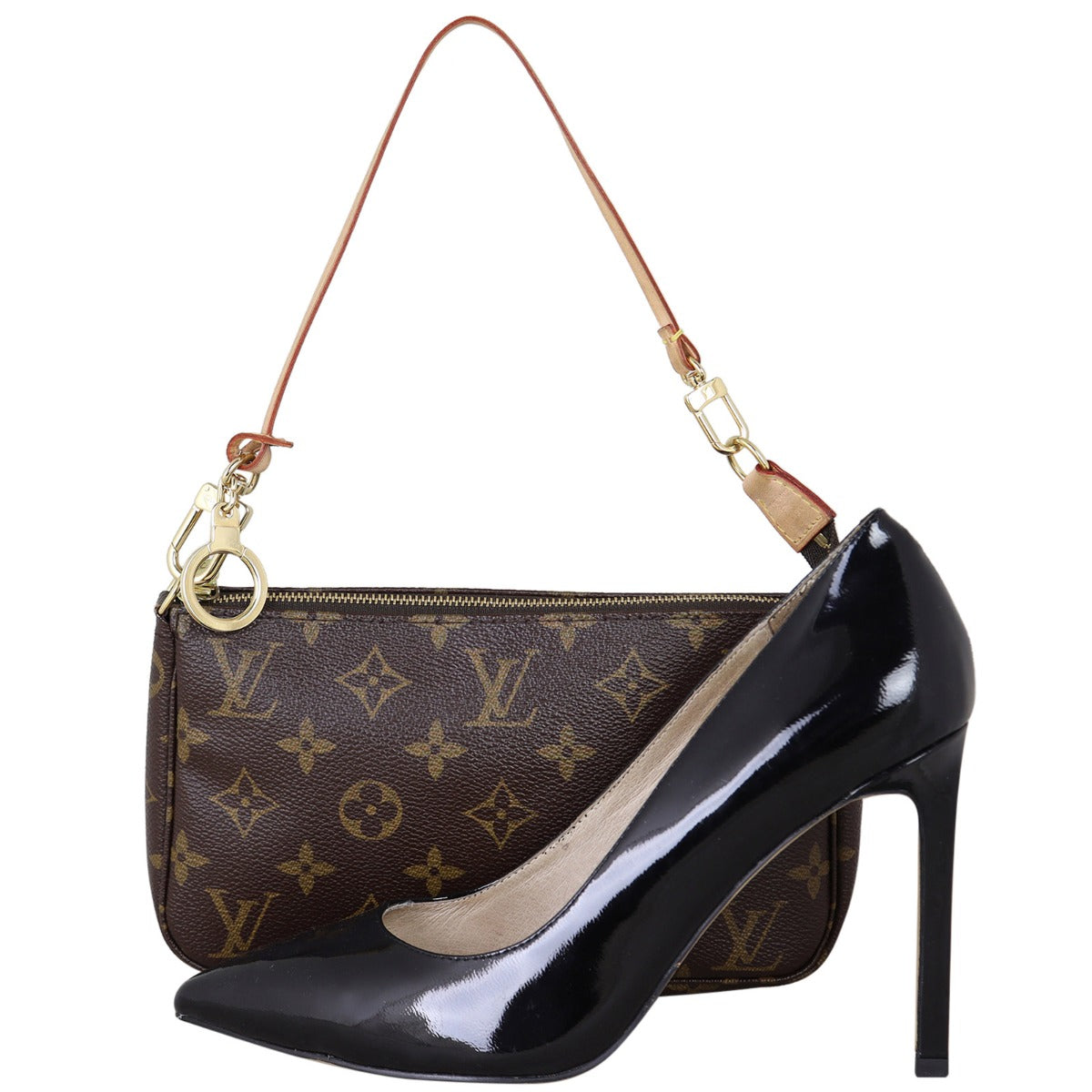 Louis Vuitton Pochette Accessoires Monogram Long Strap