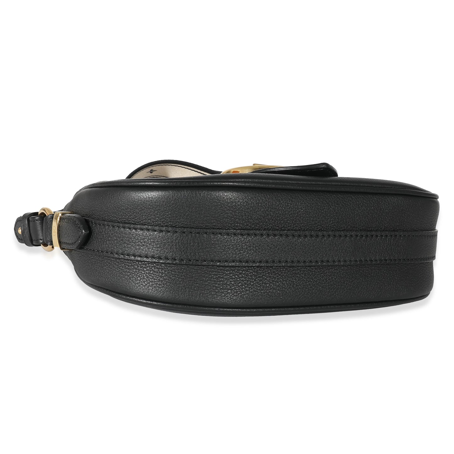 Louis Vuitton Louis Vuitton Black Grained Calfskin LV Pont 9 Soft MM