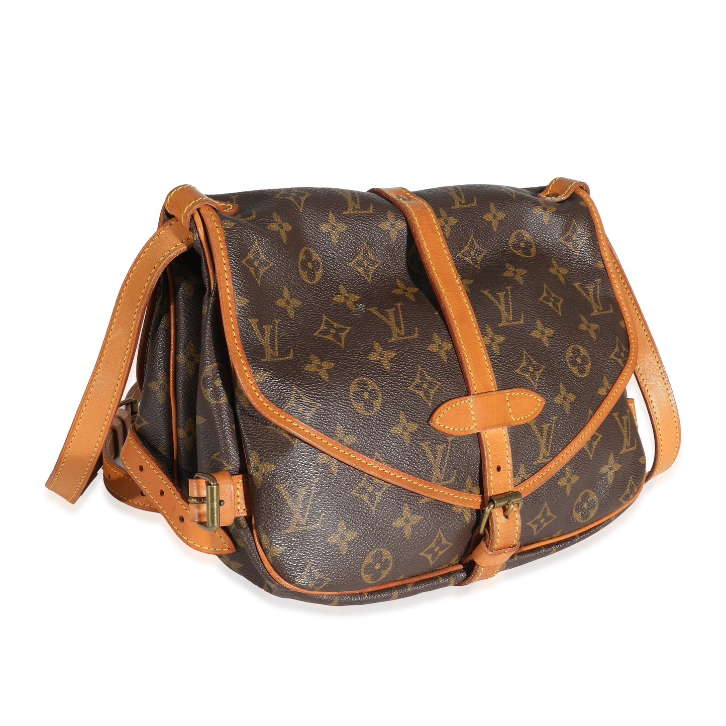 Louis Vuitton Louis Vuitton Monogram Canvas Saumur 30