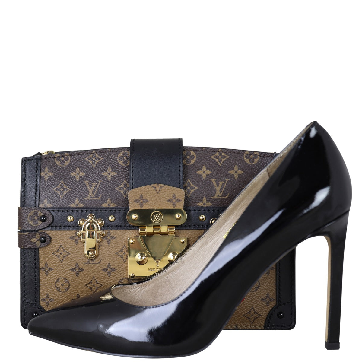 Louis Vuitton Trunk Clutch Monogram Reverse