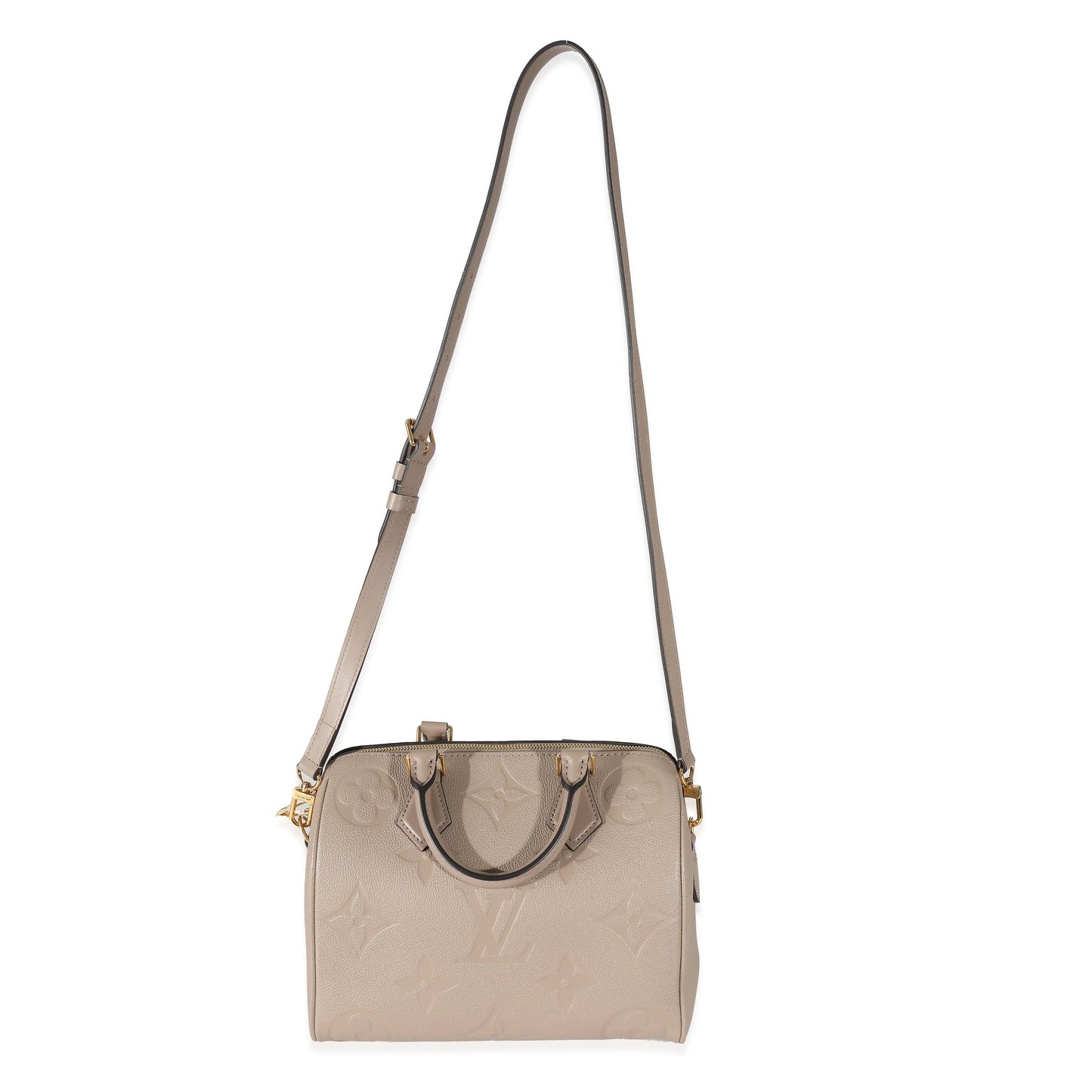 Louis Vuitton Louis Vuitton Turtledove Monogram Empreinte Speedy Bandoulière 25