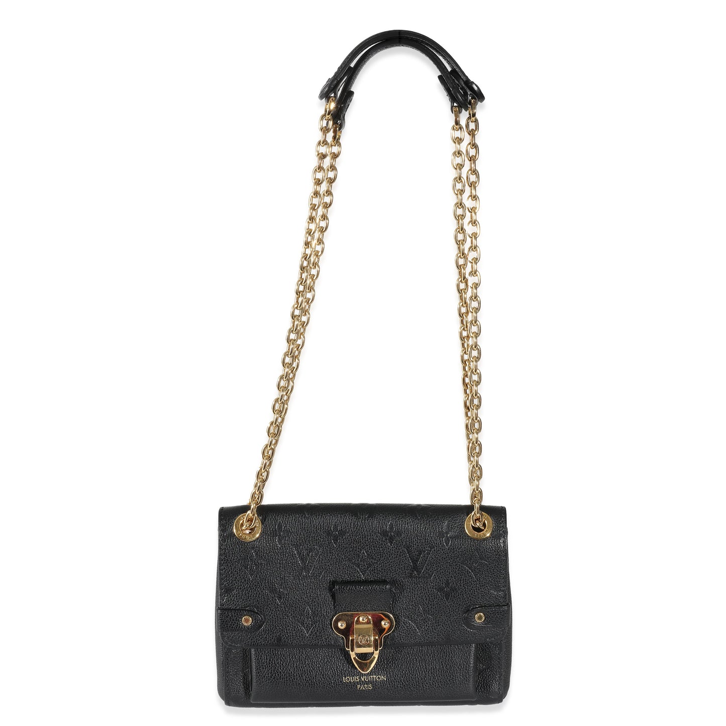 Louis Vuitton Louis Vuitton Black Monogram Empreinte Vavin BB