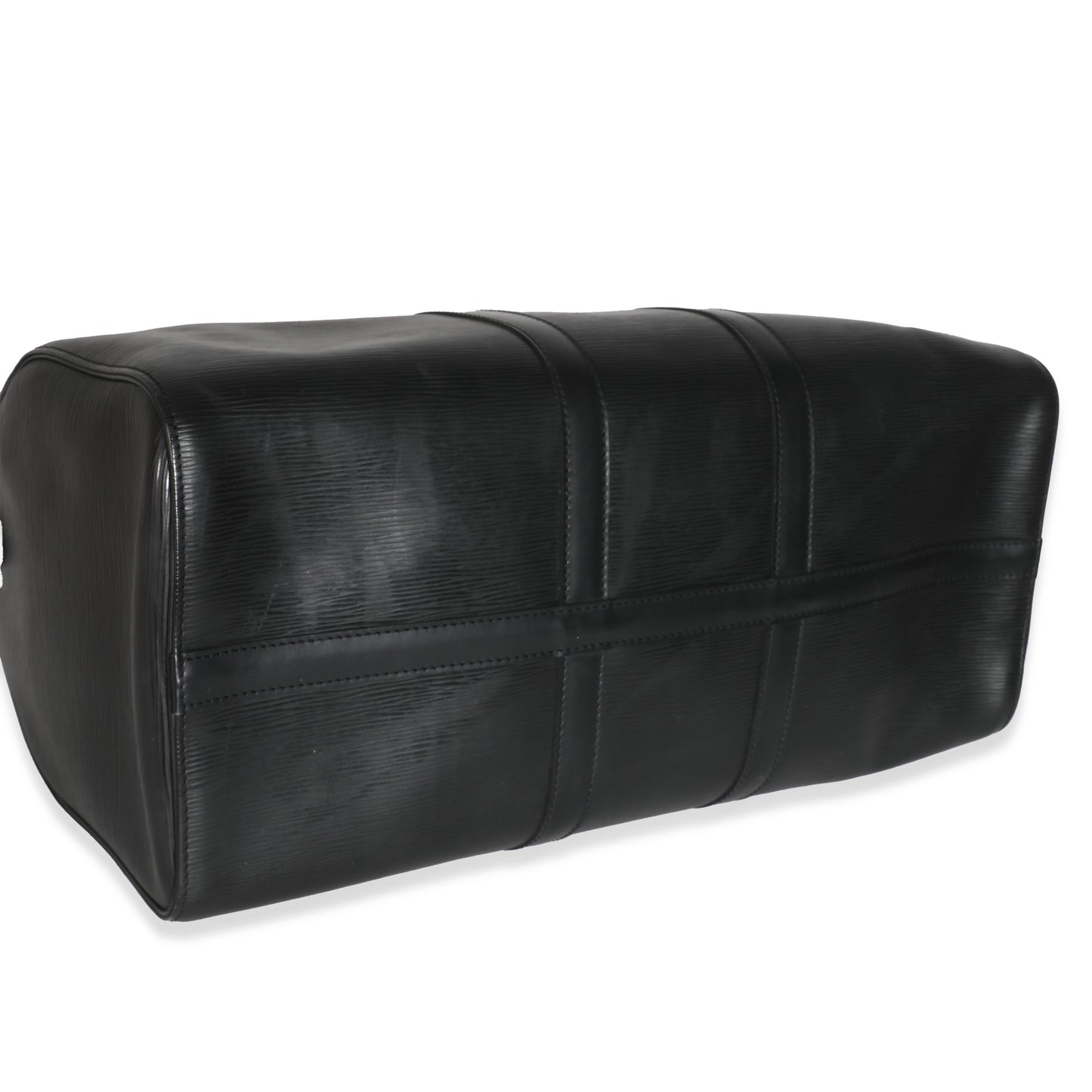 Louis Vuitton Louis Vuitton Black Epi Keepall 45