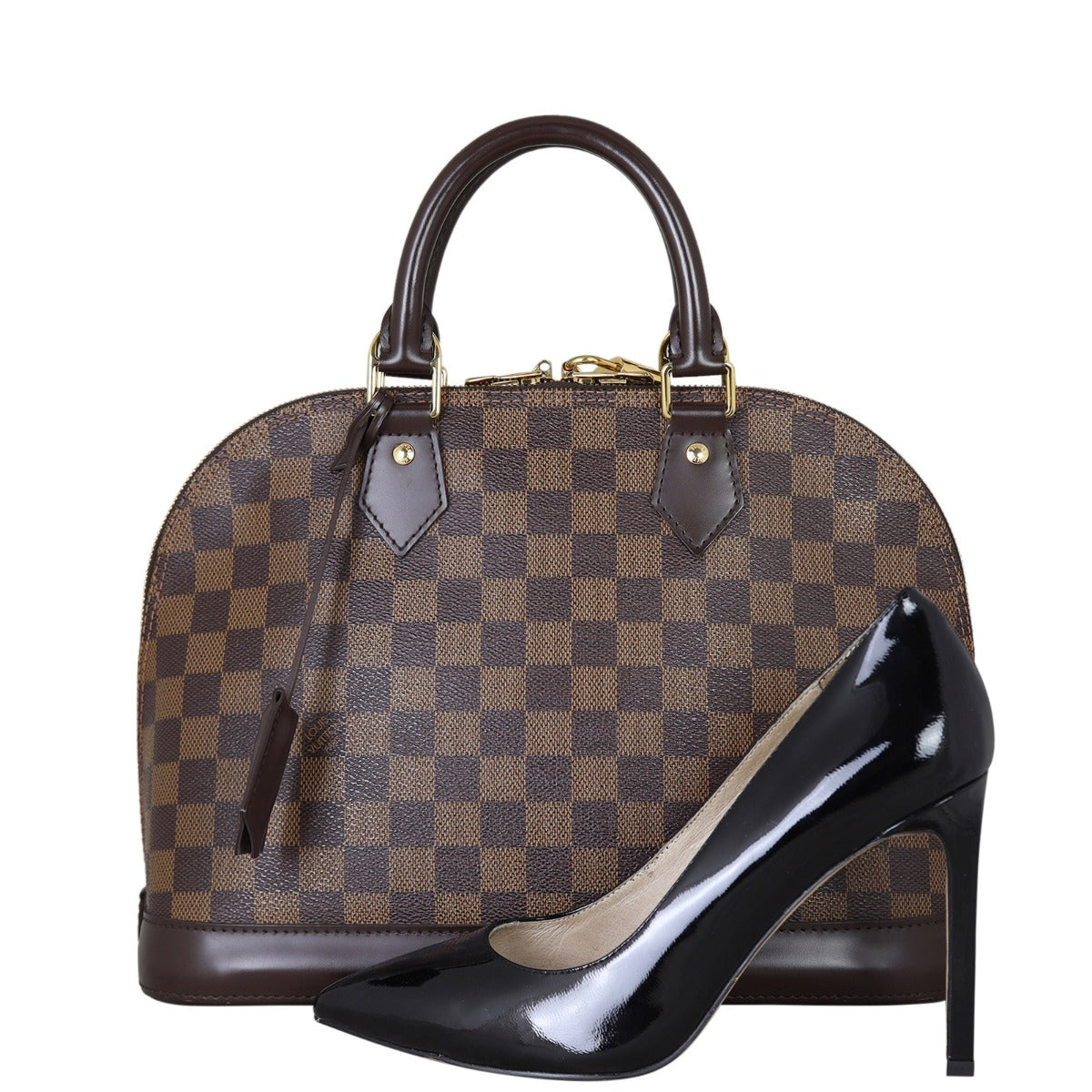Louis Vuitton Alma PM Damier Ebene | Smooth Leather