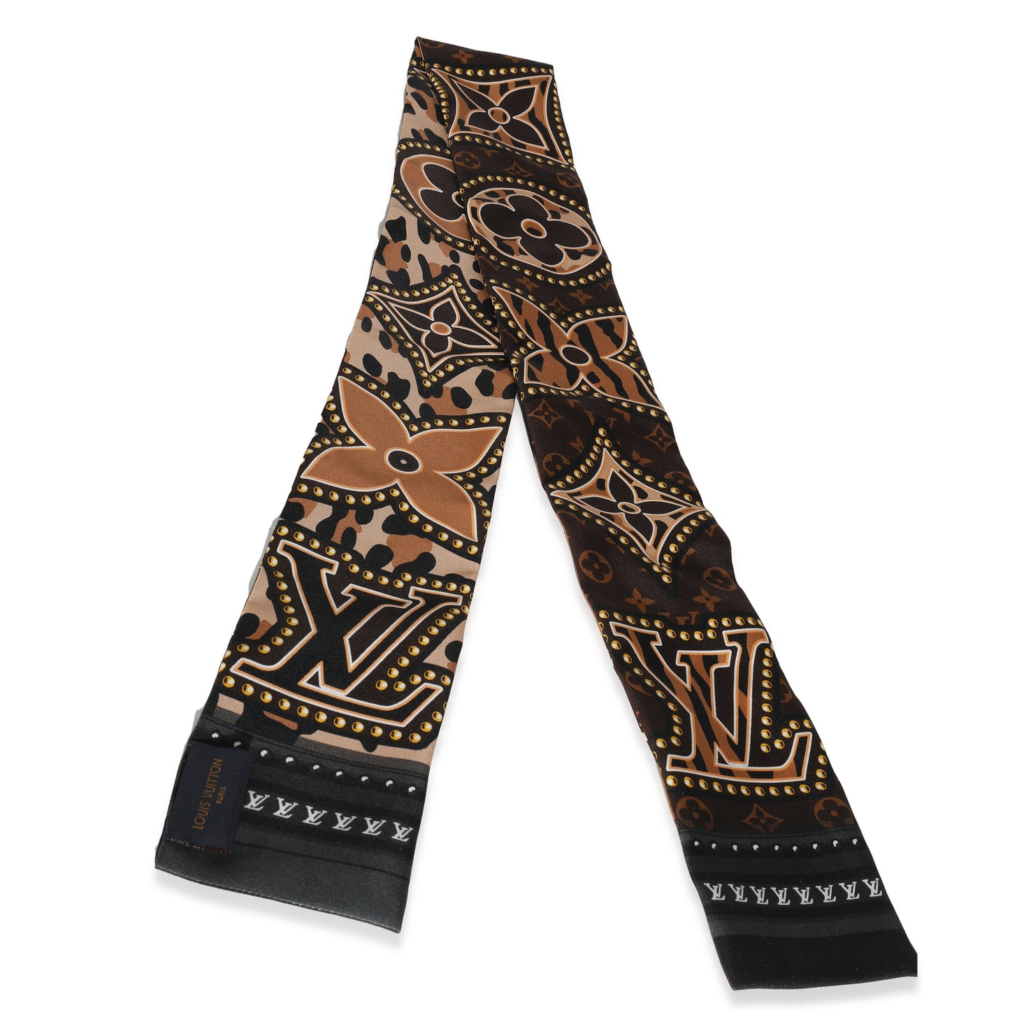Louis Vuitton Silk MonogramWorld Bandeau