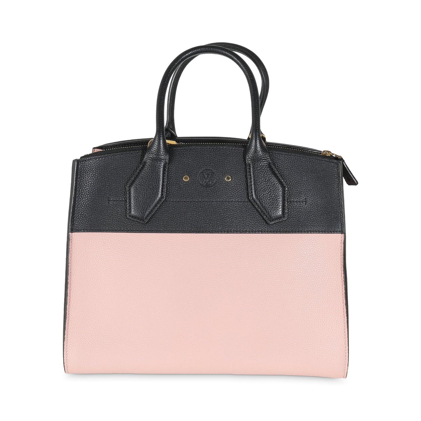Louis Vuitton Black Magnolia Taurillon City Steamer PM