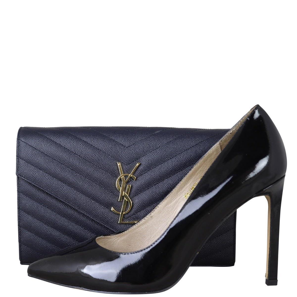 Saint Laurent Cassandre Chain Wallet