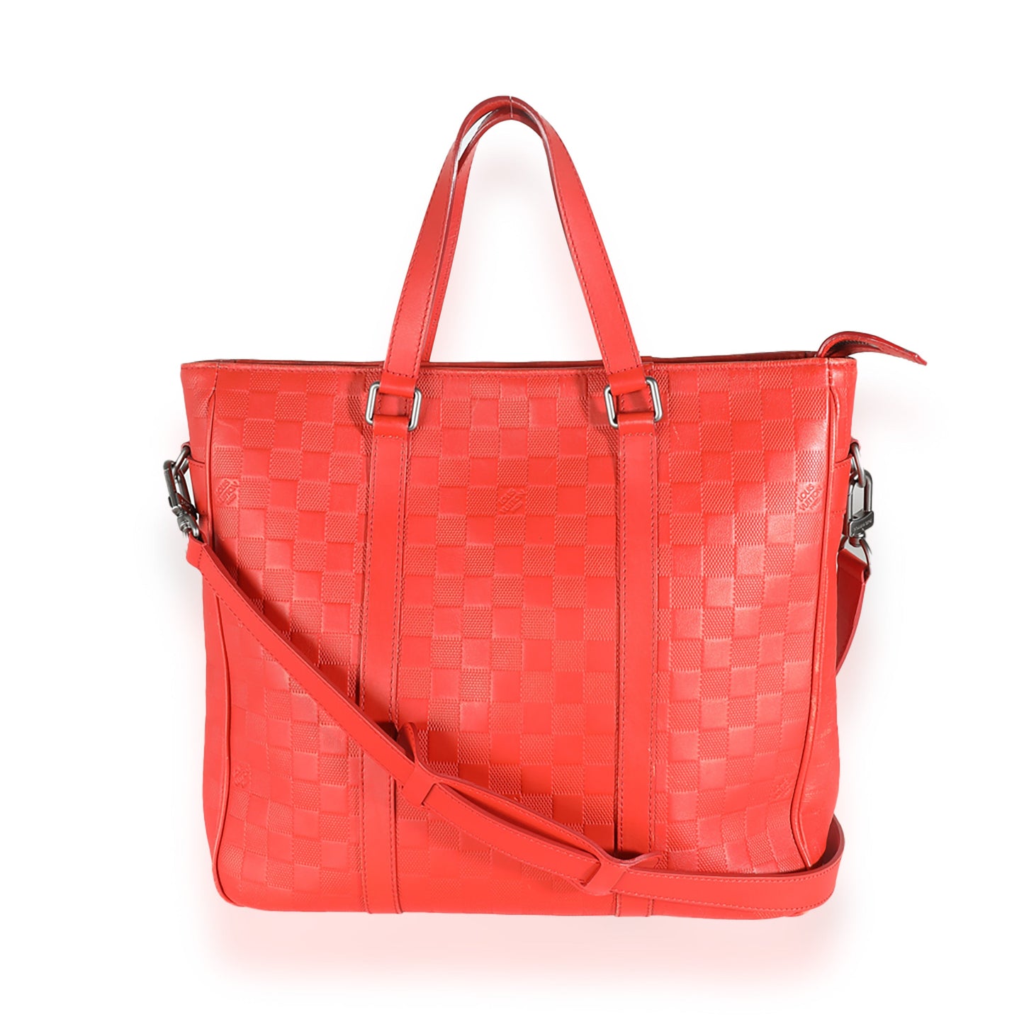 Louis Vuitton Red Damier Infini Tadao