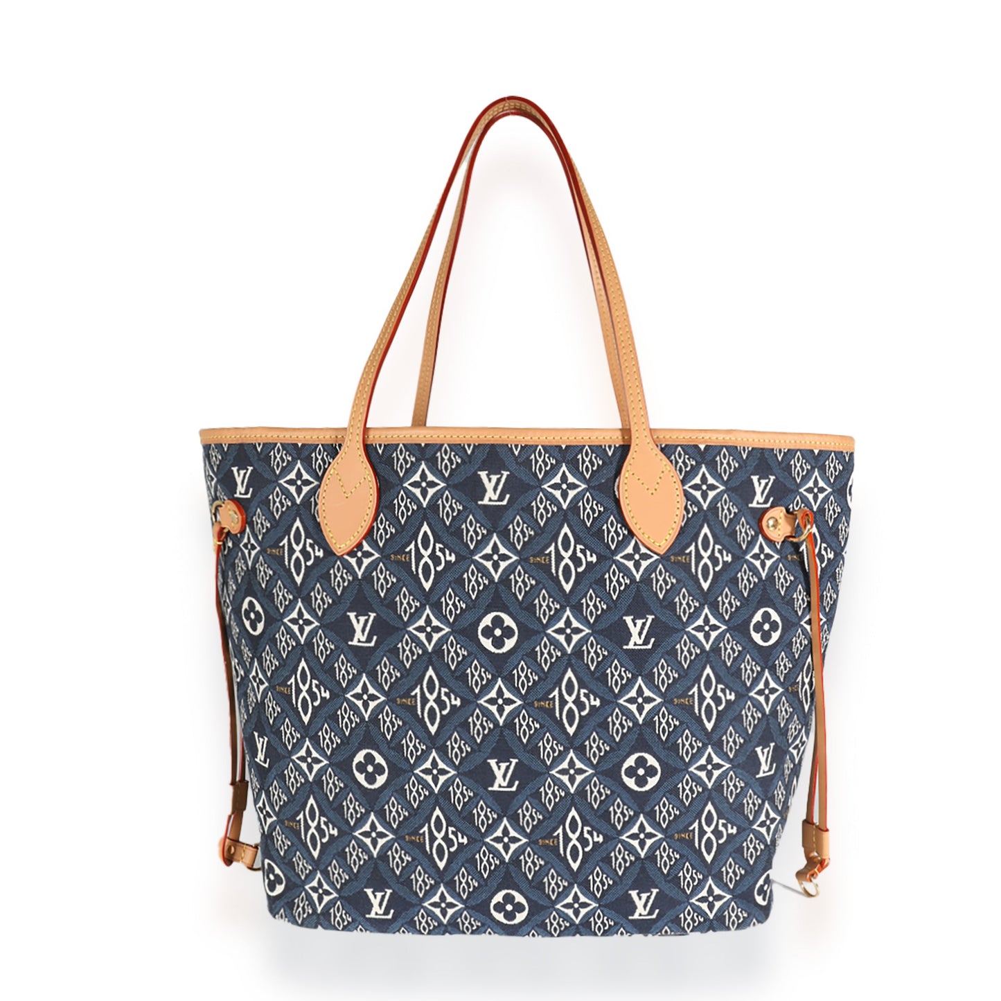 Louis Vuitton Blue Jacquard Since 1854 Neverfull MM