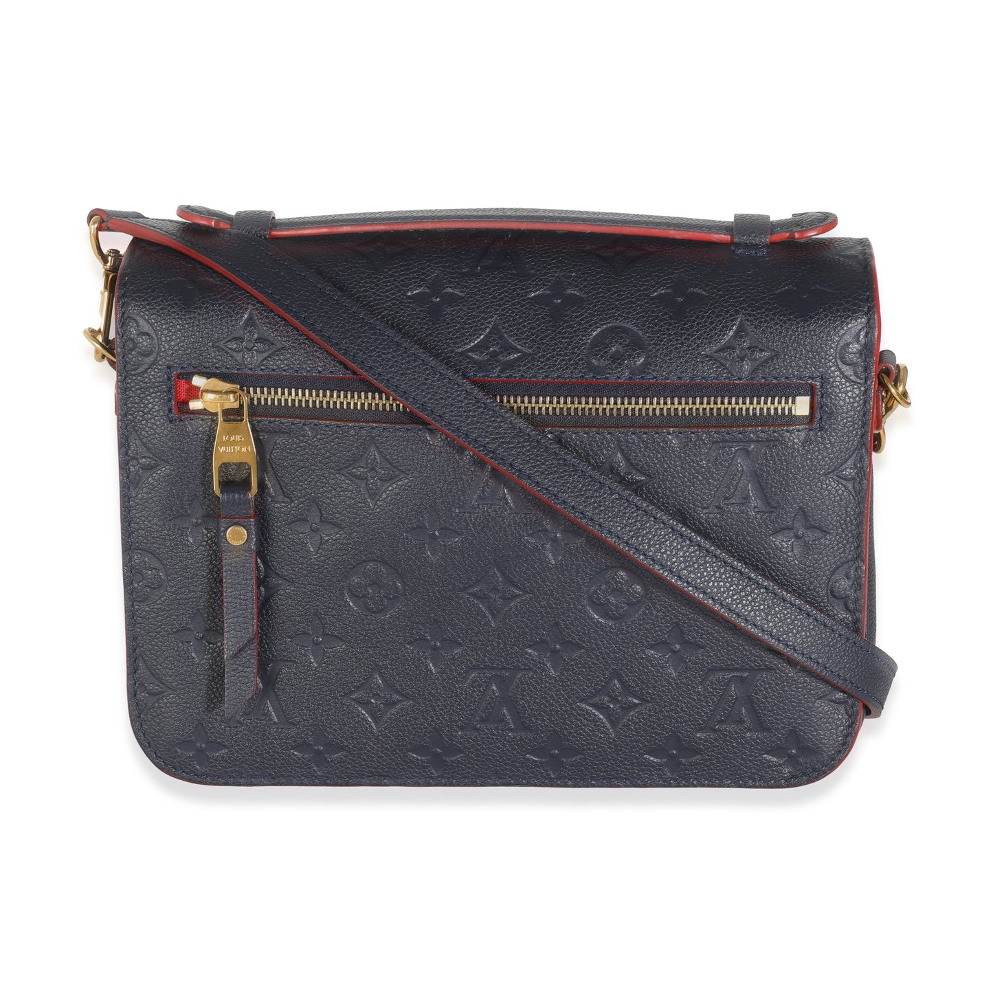 Louis Vuitton Marine Rouge Empreinte Pochette Metis