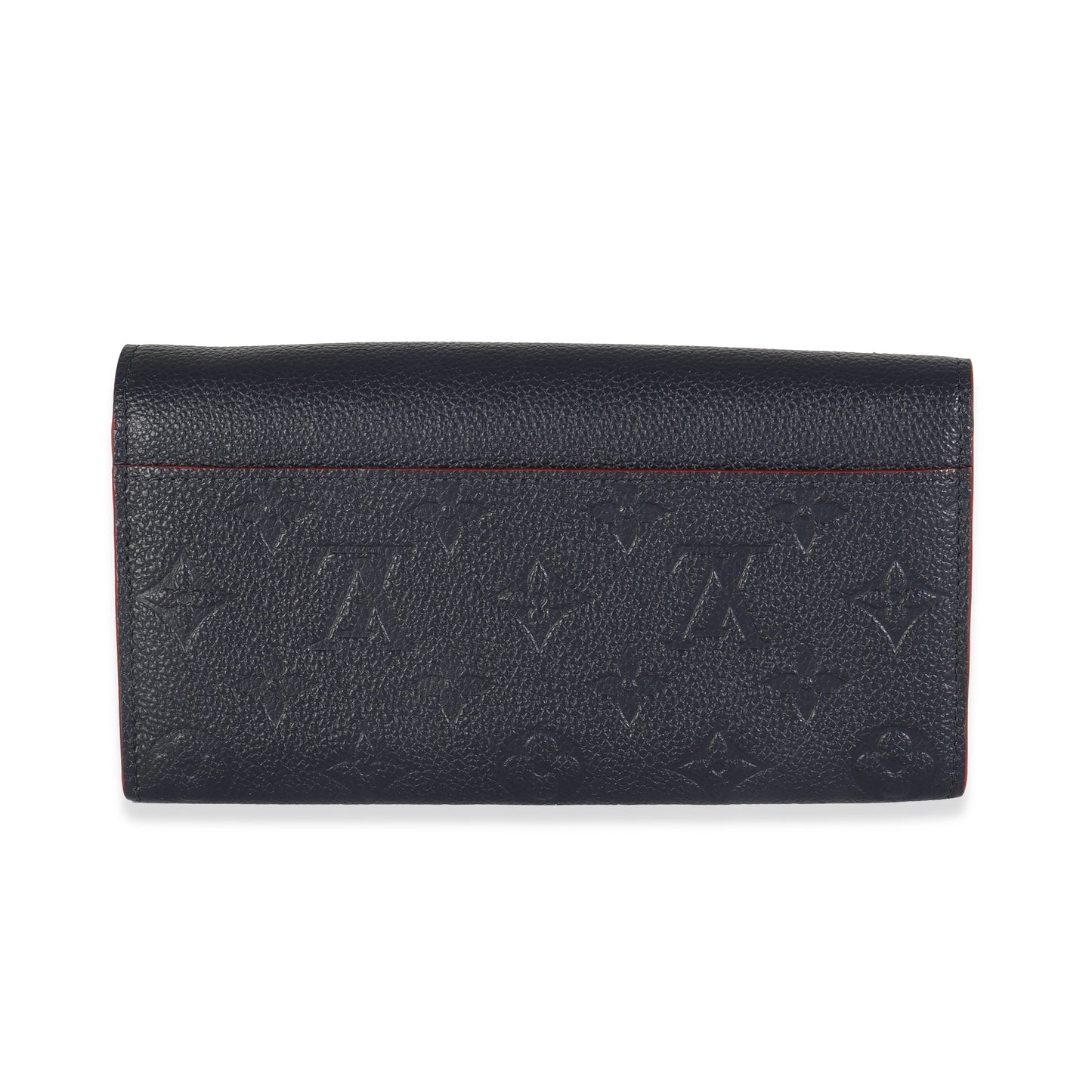 Louis Vuitton Marine Rouge Monogram Empreinte Sarah Wallet