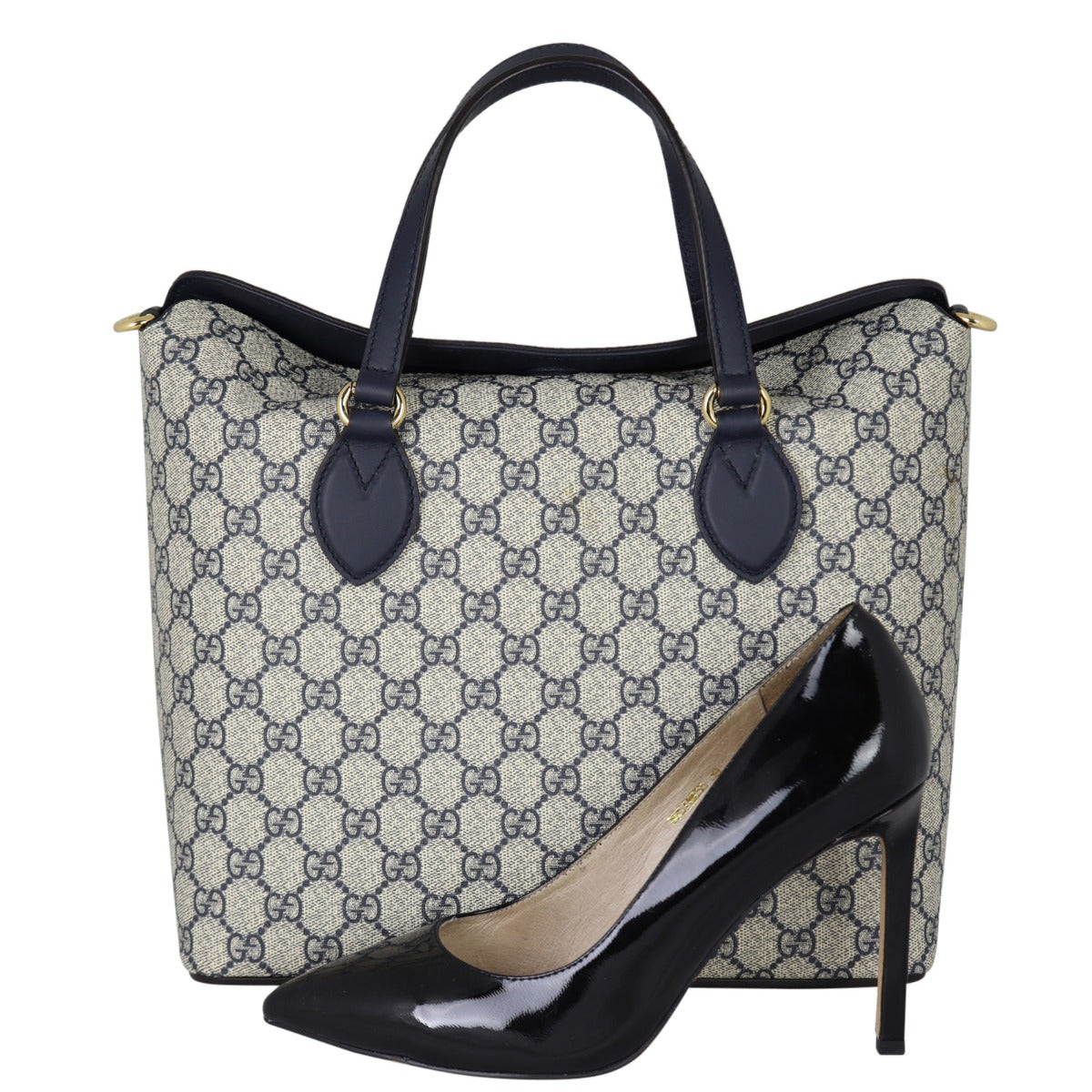 Gucci GG Supreme Foldover Tote