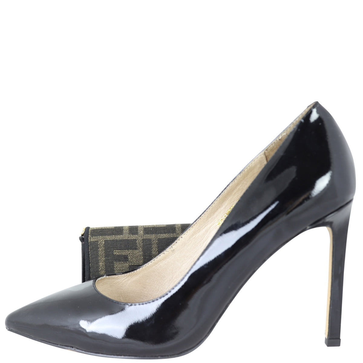 Fendi Nano Baguette Charm Jacquard