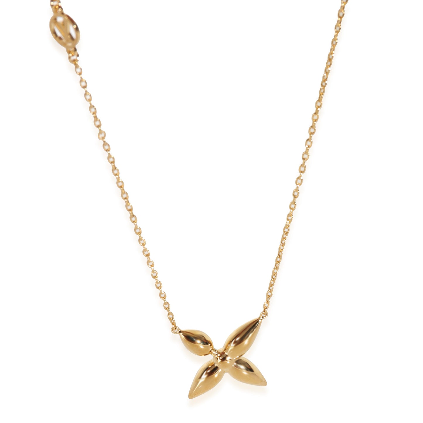 Louis Vuitton Gold-Plated Louisette Pendant