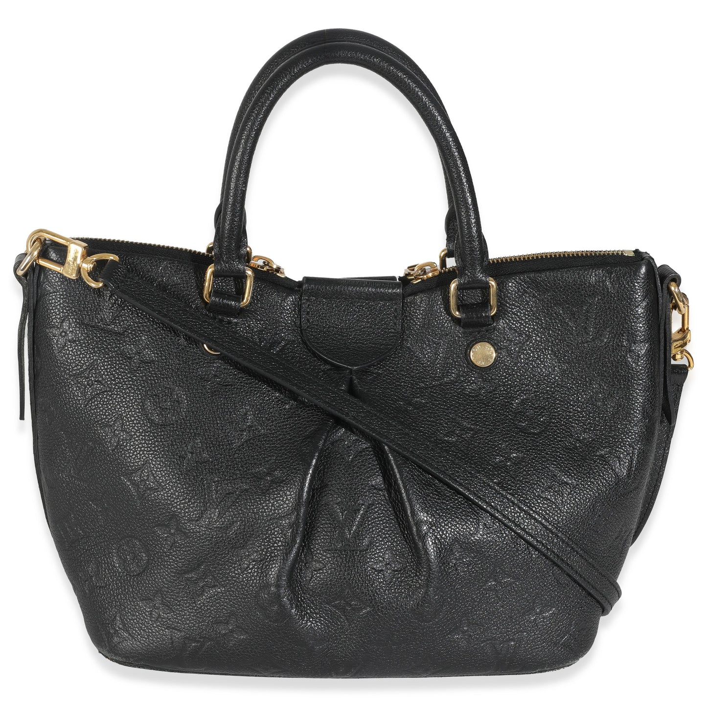 Louis Vuitton Black Monogram Empreinte Mazarine PM