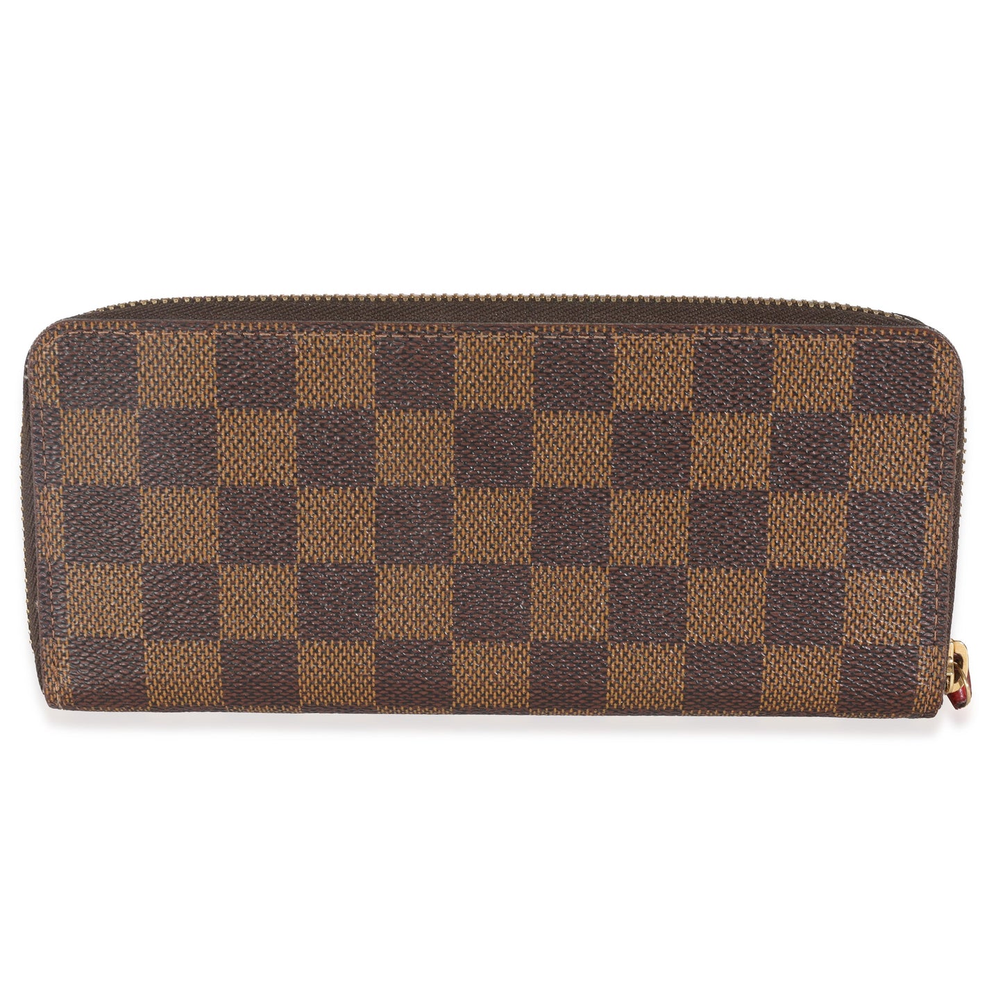 Louis Vuitton Damier Ebene Canvas Clemence Wallet