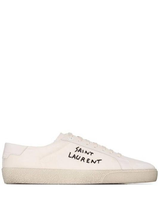 Luxury Saint Laurent Trending 2025 Court Classic SL/06 Sneakers Cream