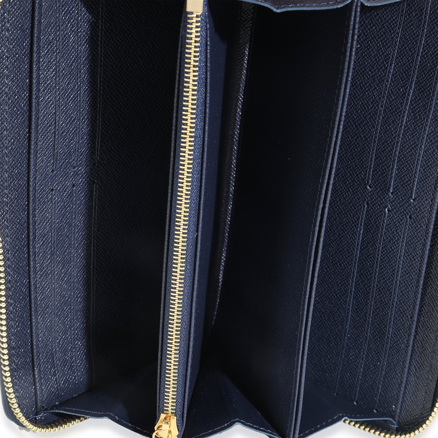 Louis Vuitton Blue Holographic Monogram Zippy Wallet
