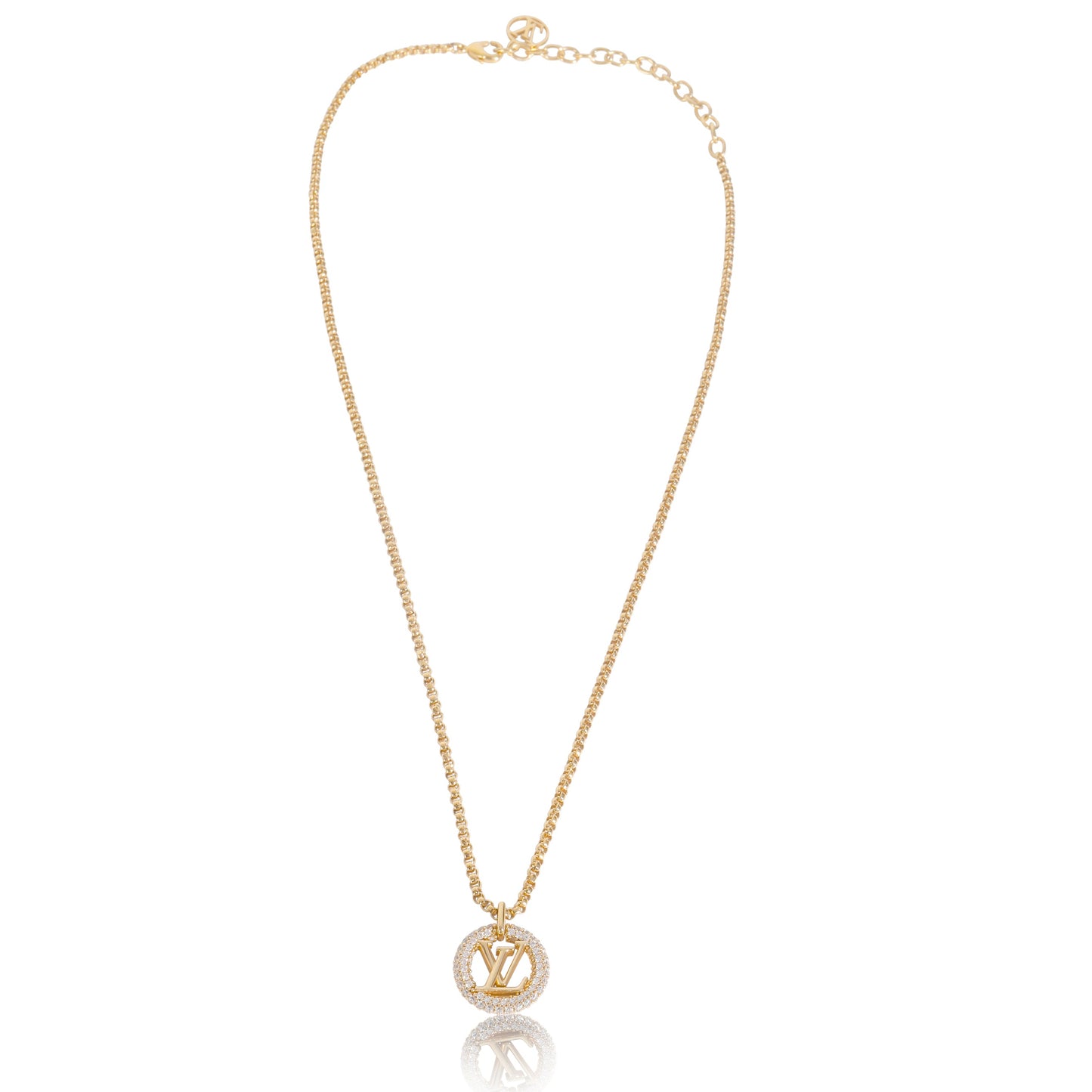 Louis Vuitton Gold-PlatedLouise By Night Necklace