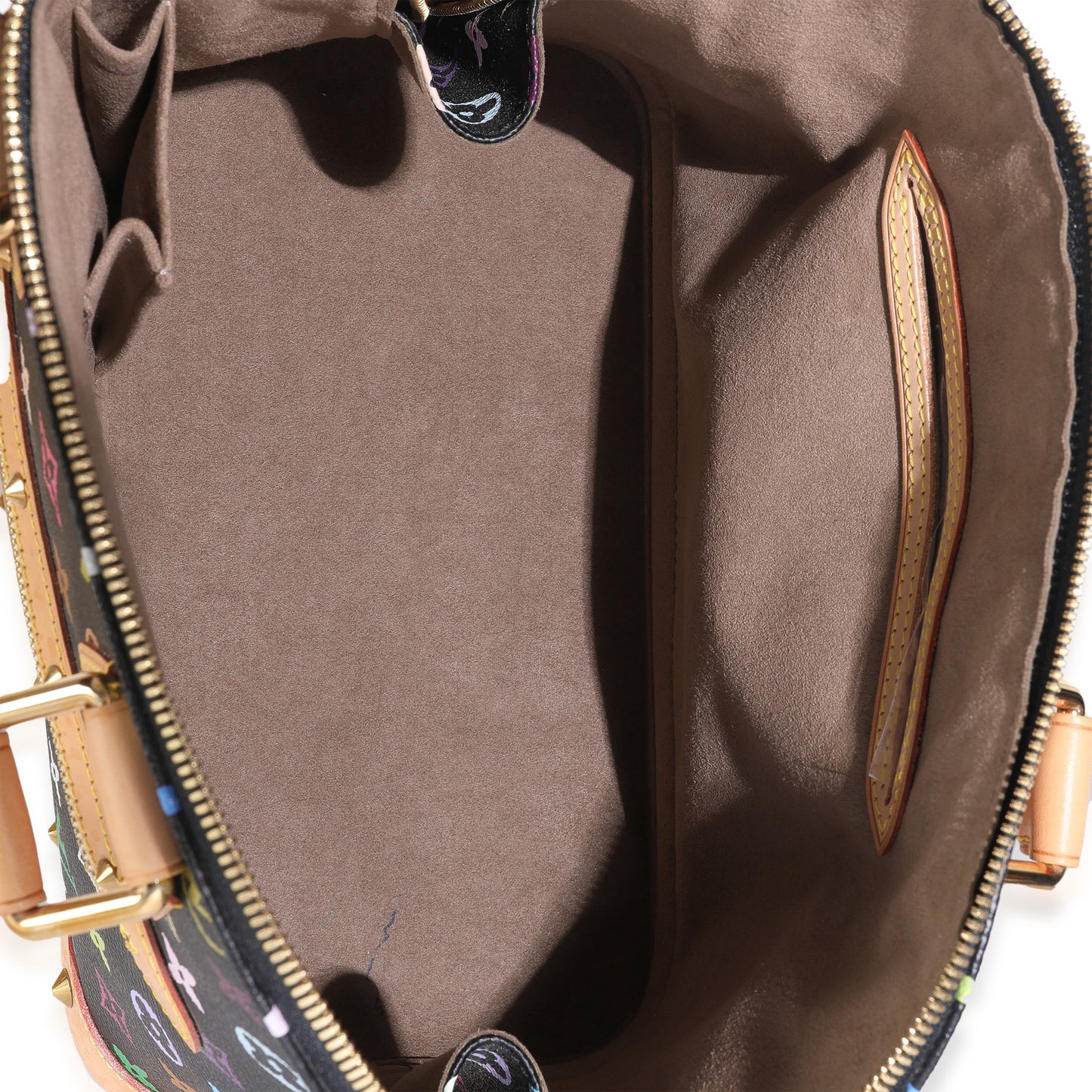 Louis Vuitton Black Monogram Multicolor Canvas Alma PM