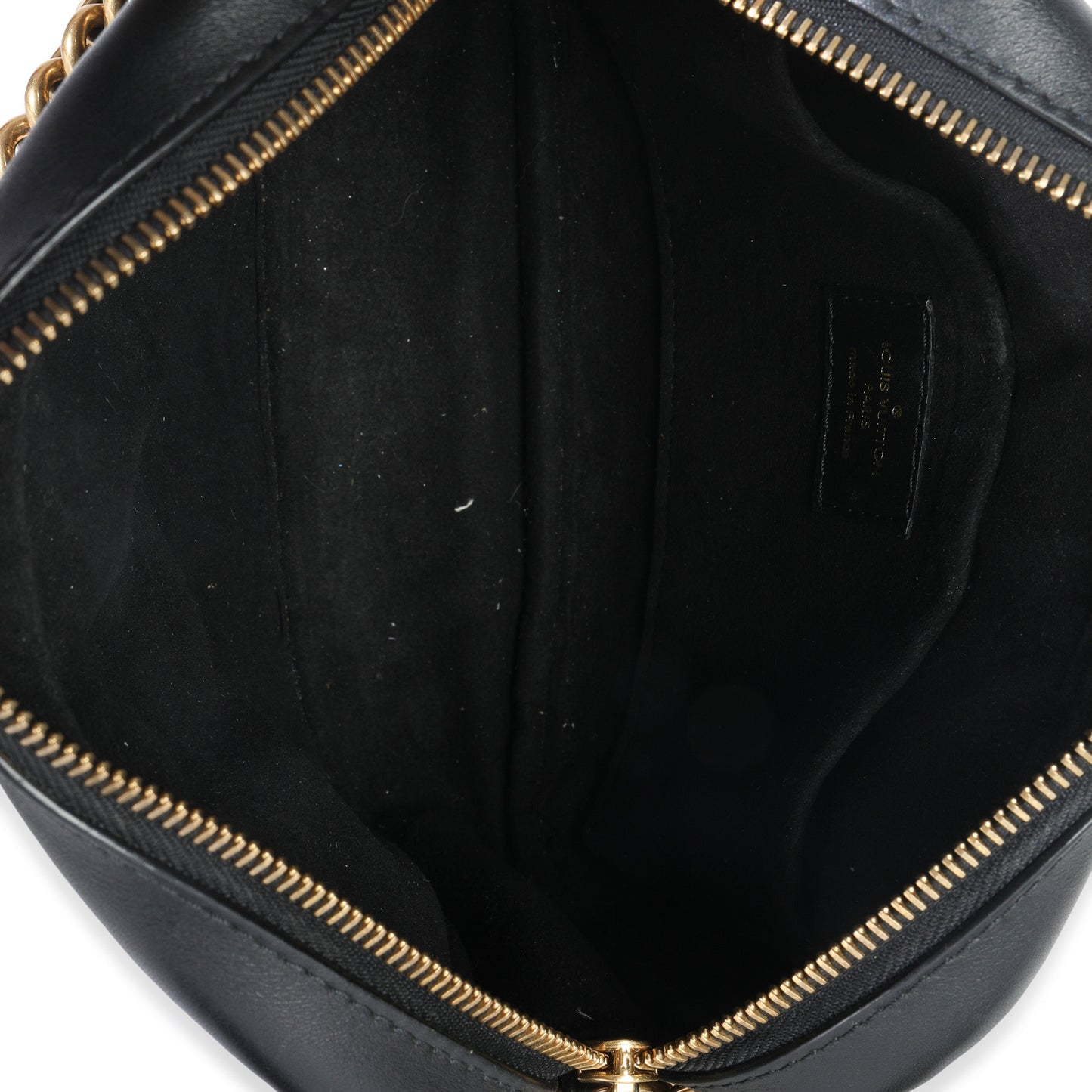 Louis Vuitton Black Calfskin New Wave Camera Bag