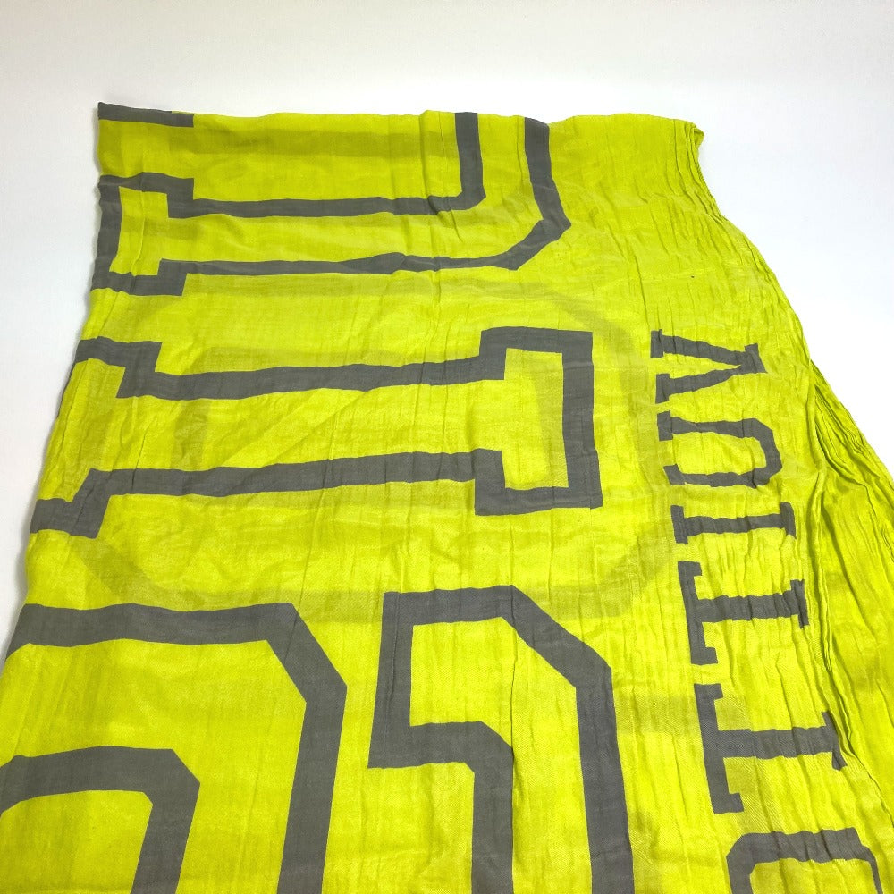 LOUIS VUITTON shawl MP2152 Cotton, Silk yellow Etoile Fleur Louis Women