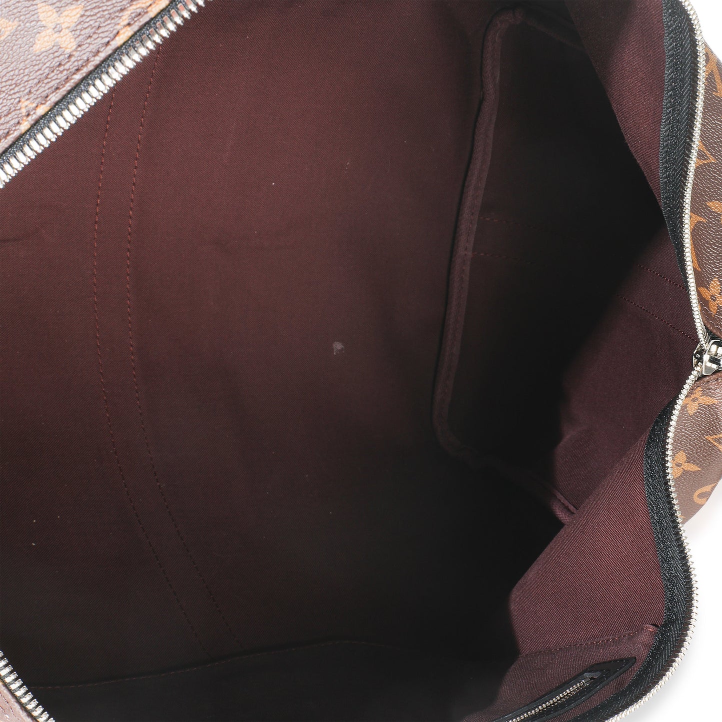 Louis Vuitton Monogram Macassar Canvas Keepall Bandouliere 55