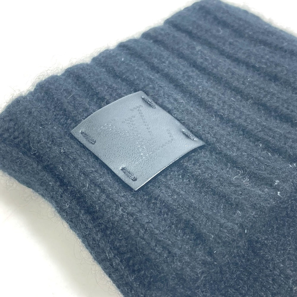 LOUIS VUITTON gloves M72682 cashmere black Damier Gon Helsinki mens