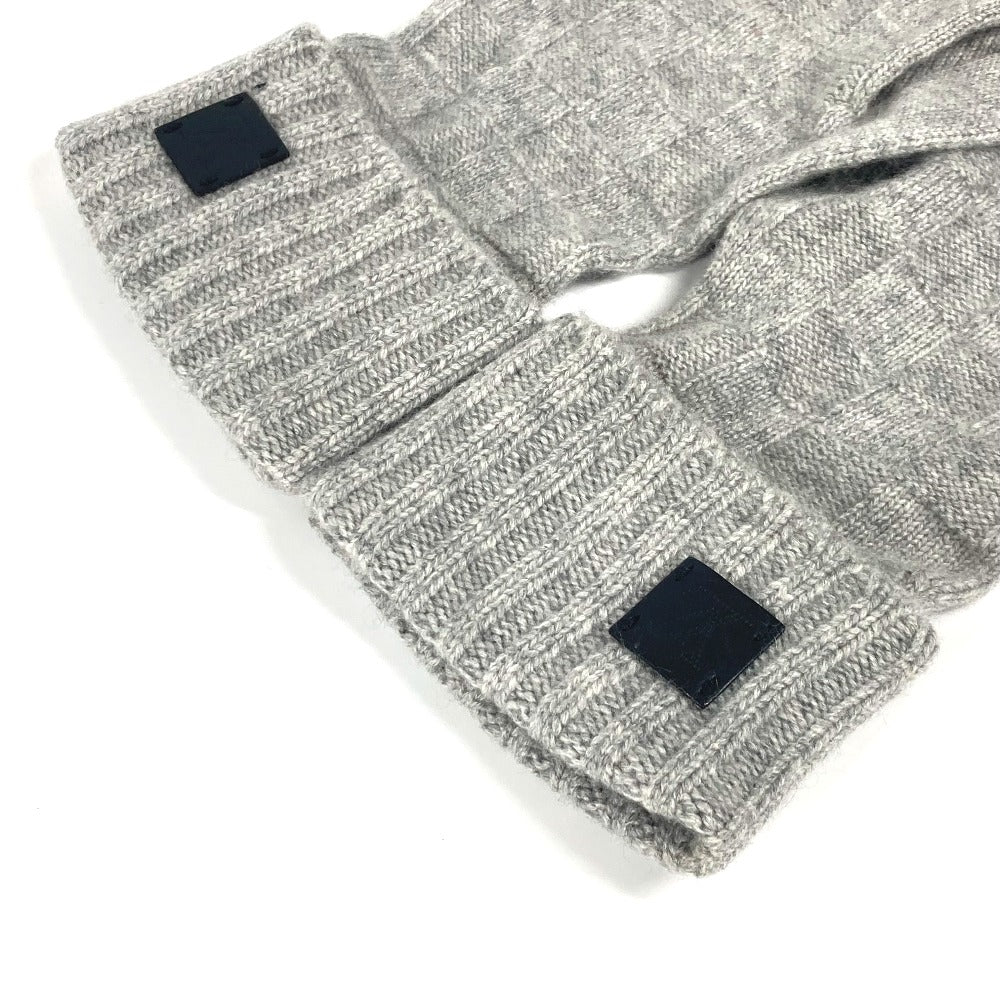 LOUIS VUITTON gloves M72679 cashmere gray Gonhelshinki mens