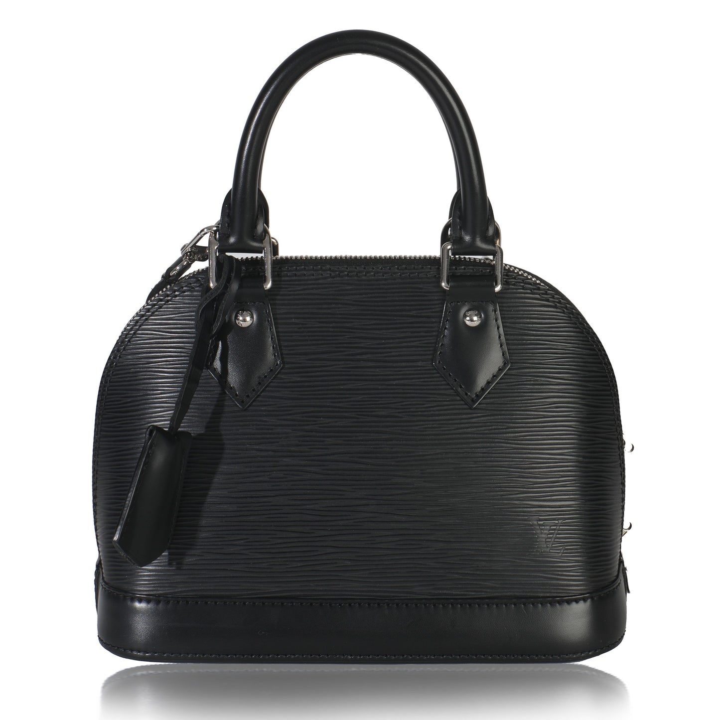 Louis Vuitton Black Epi Alma BB