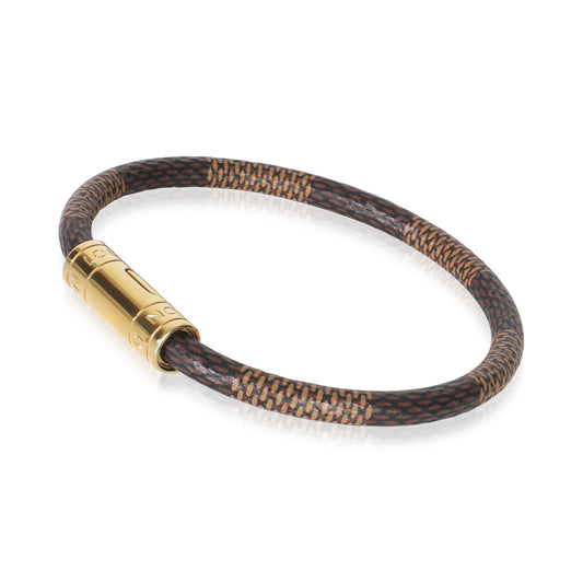Louis Vuitton Gold-Plated Keep It Bracelet