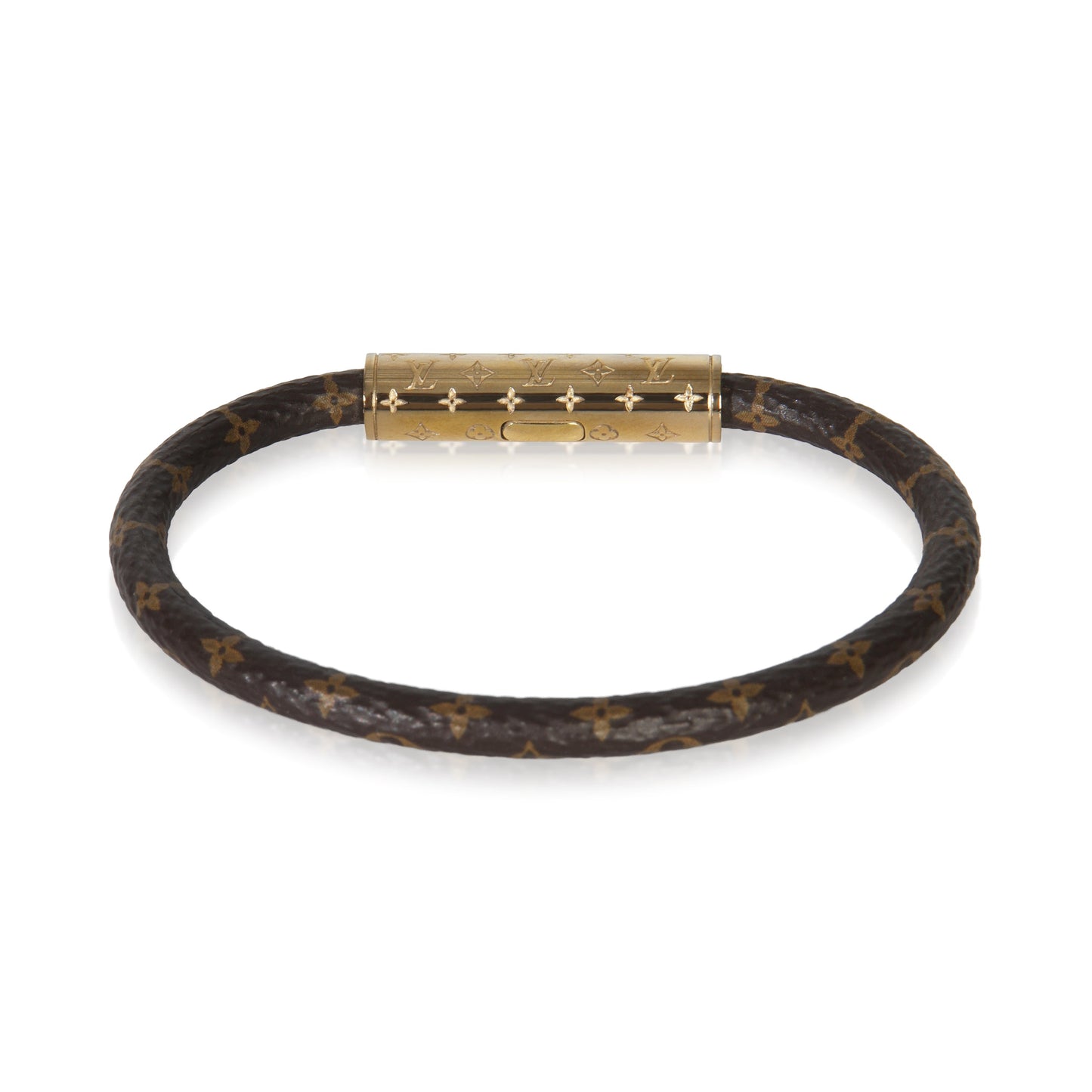 Louis Vuitton Gold-Plated Confidential Bracelet