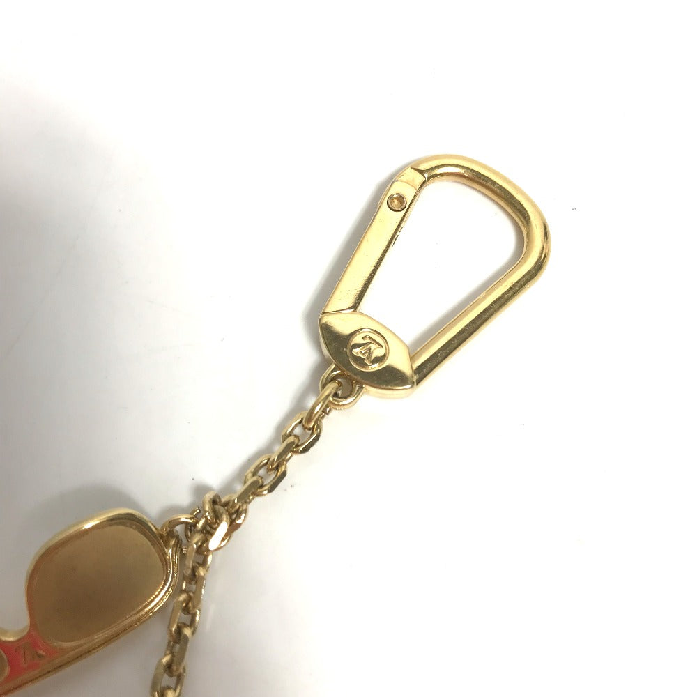 LOUIS VUITTON key ring M65383 metal gold Porte Cour Cannes